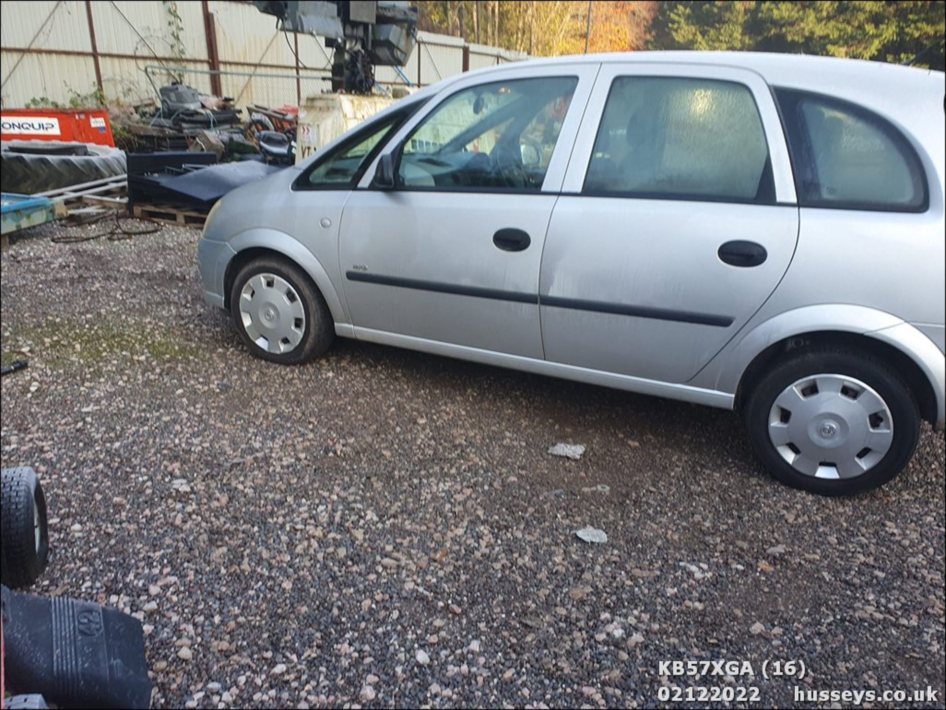 07/57 VAUXHALL MERIVA LIFE TWINPORT - 1364cc 5dr MPV (Silver, 114k) - Image 16 of 26