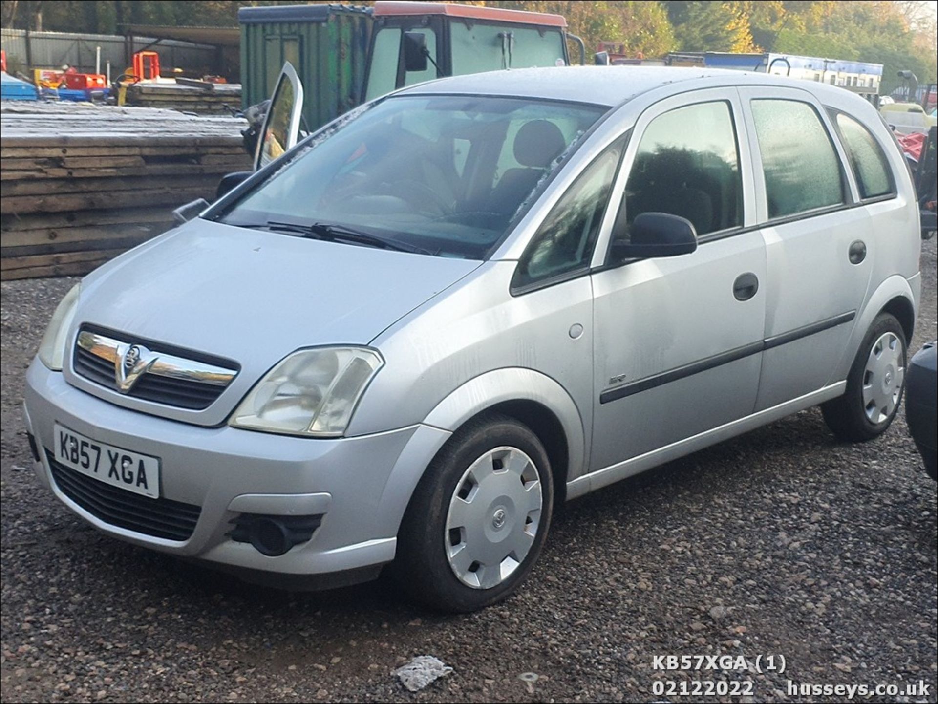 07/57 VAUXHALL MERIVA LIFE TWINPORT - 1364cc 5dr MPV (Silver, 114k)