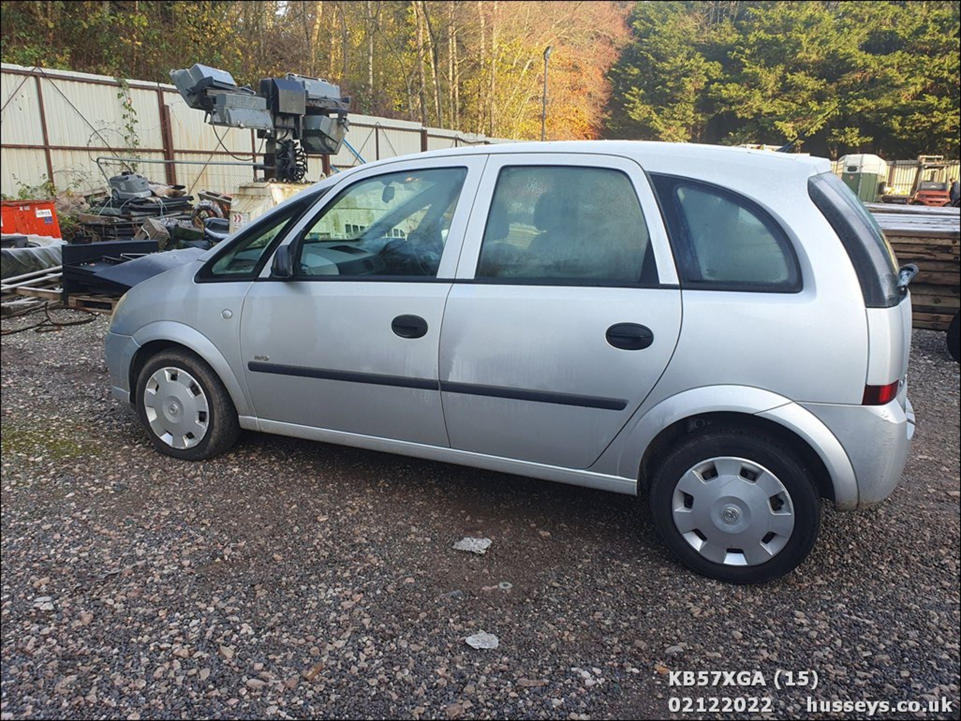 07/57 VAUXHALL MERIVA LIFE TWINPORT - 1364cc 5dr MPV (Silver, 114k) - Image 15 of 26