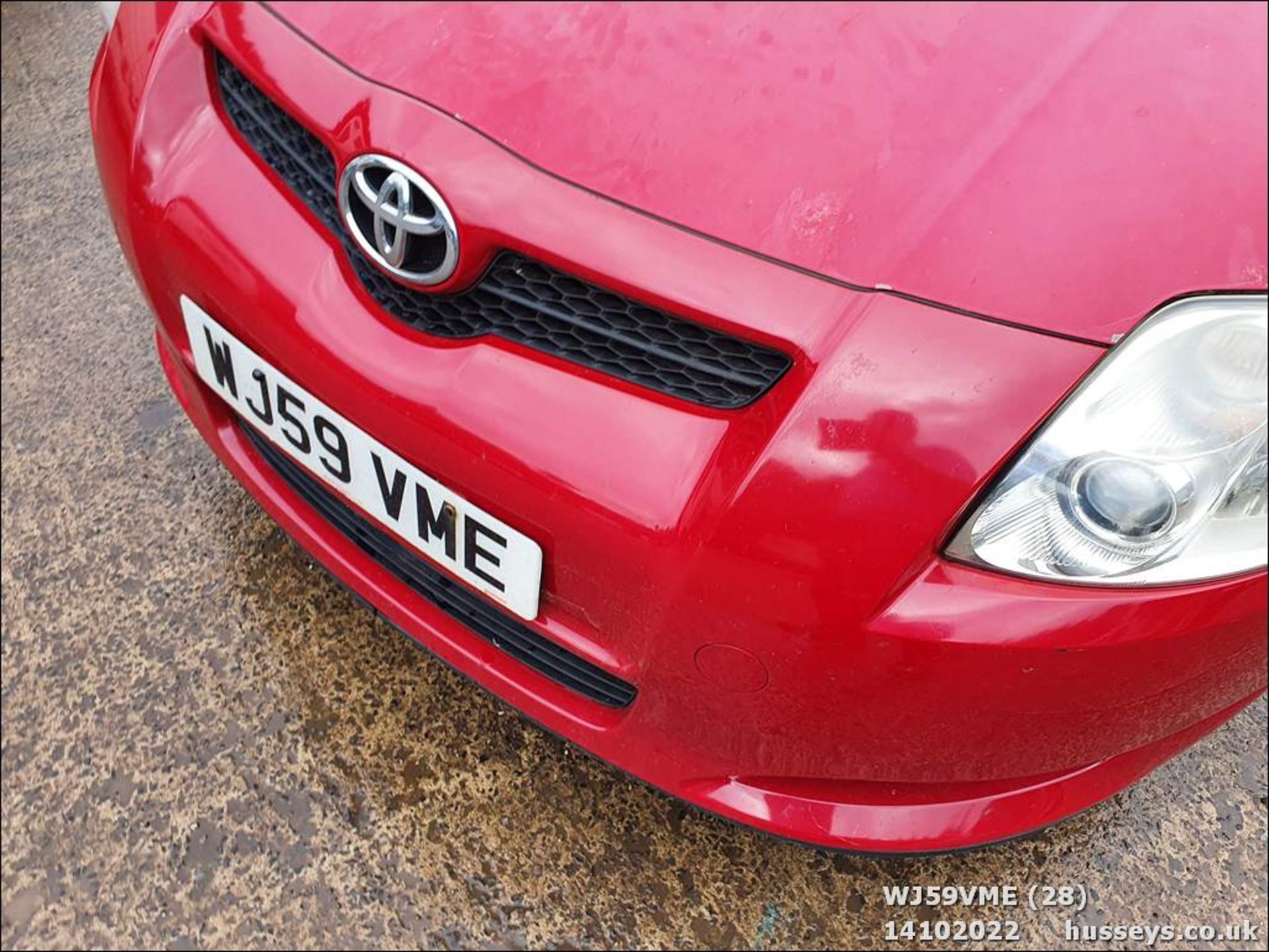 09/59 TOYOTA AURIS TR VALVEMATIC S-A - 1598cc 5dr Hatchback (Red, 183k) - Image 28 of 37