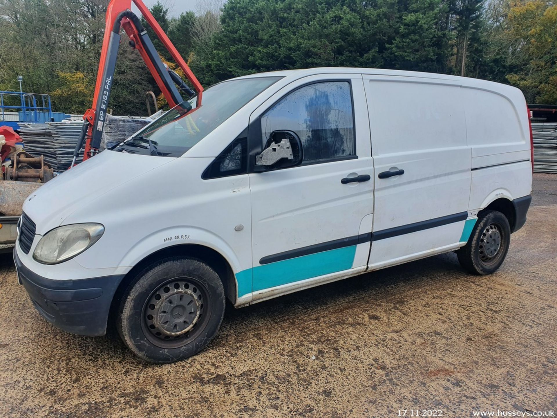 07/57 MERCEDES VITO 115 CDI COMPACT - 2148cc Van (White, 95k) - Image 10 of 27