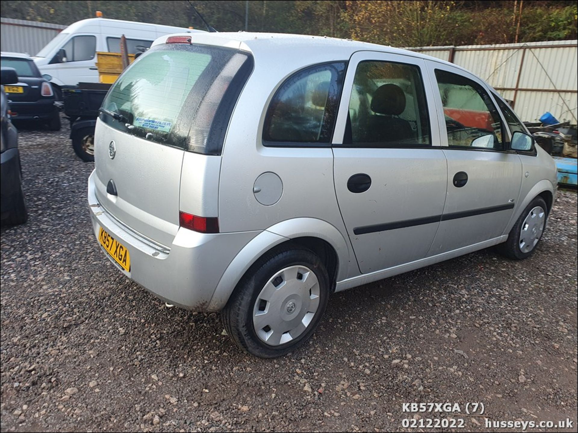 07/57 VAUXHALL MERIVA LIFE TWINPORT - 1364cc 5dr MPV (Silver, 114k) - Image 7 of 26