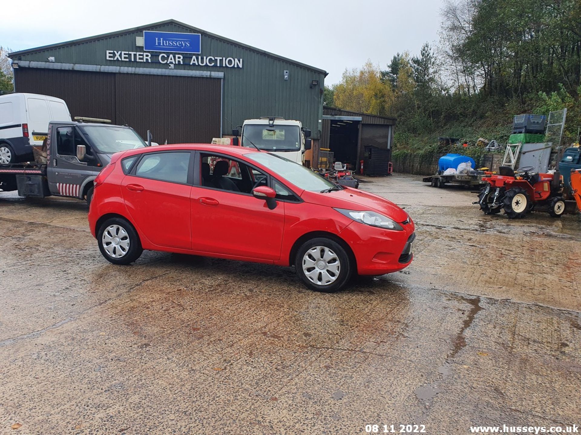 12/12 FORD FIESTA EDGE ECONETIC II T - 1560cc 5dr Hatchback (Red, 173k) - Image 19 of 59