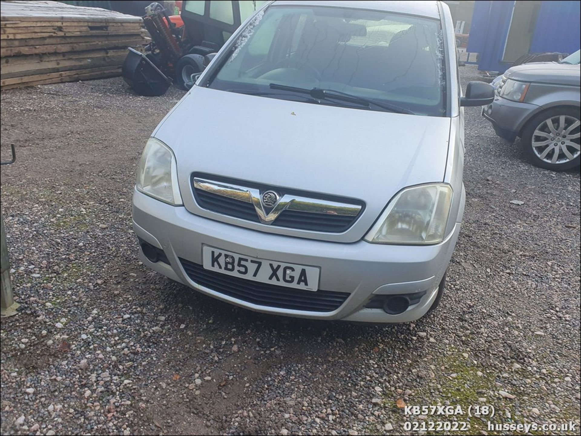 07/57 VAUXHALL MERIVA LIFE TWINPORT - 1364cc 5dr MPV (Silver, 114k) - Image 18 of 26