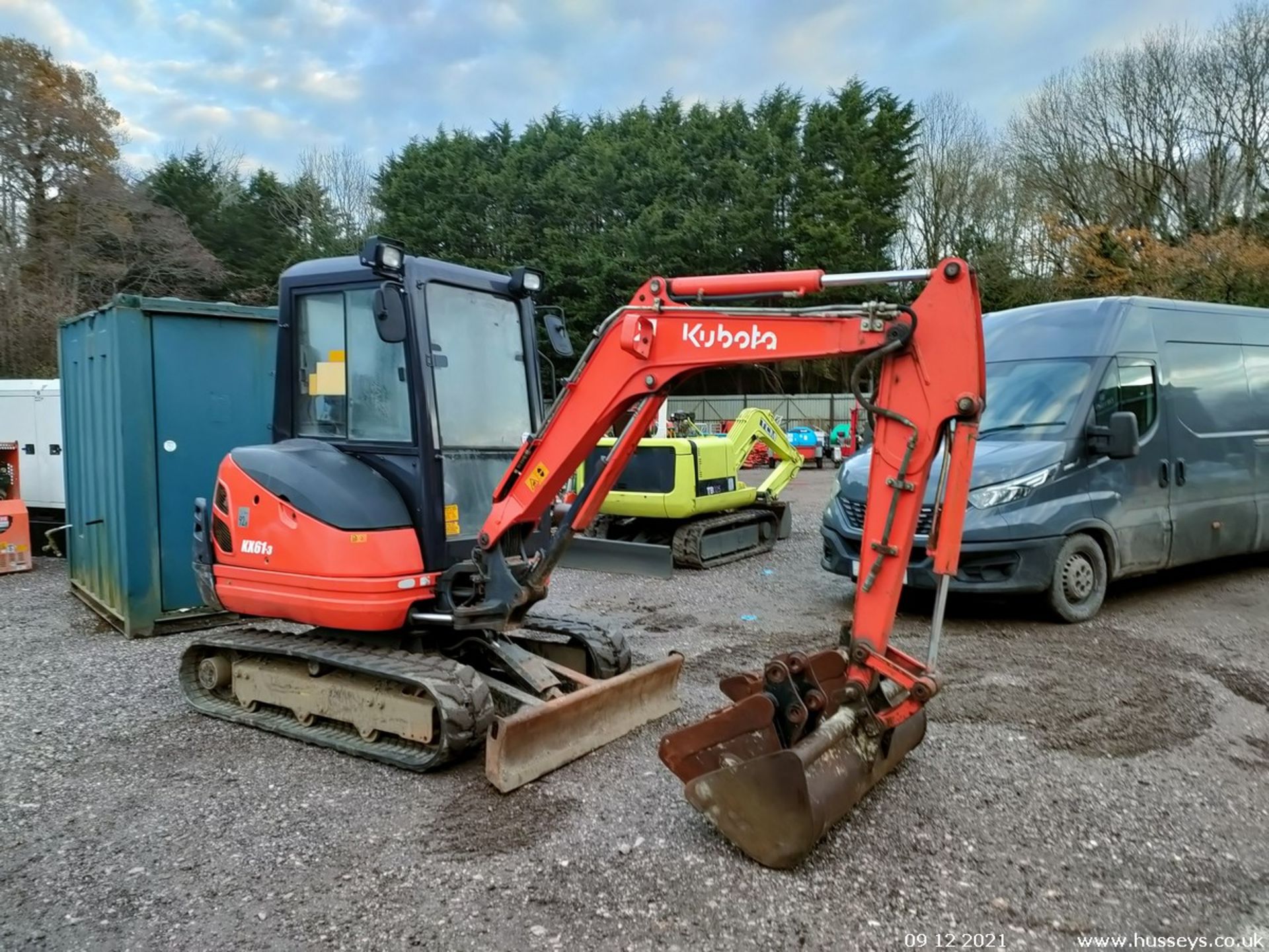 KUBOTA KX61-3 DIGGER 2016 C/W 3 BUCKETS SHOWING 2250HRS - Image 7 of 13