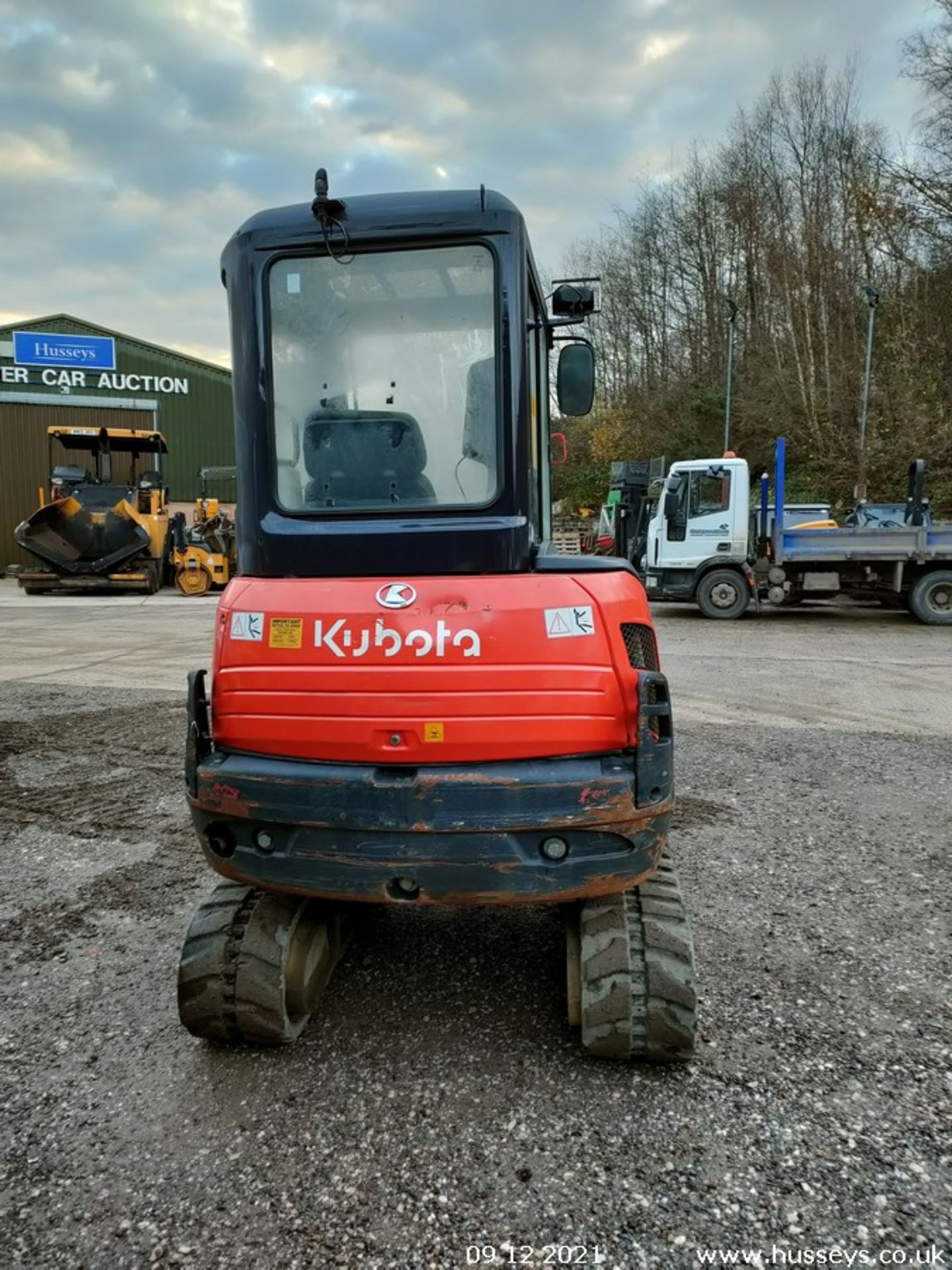 KUBOTA KX61-3 DIGGER 2016 C/W 3 BUCKETS SHOWING 2250HRS - Image 4 of 13