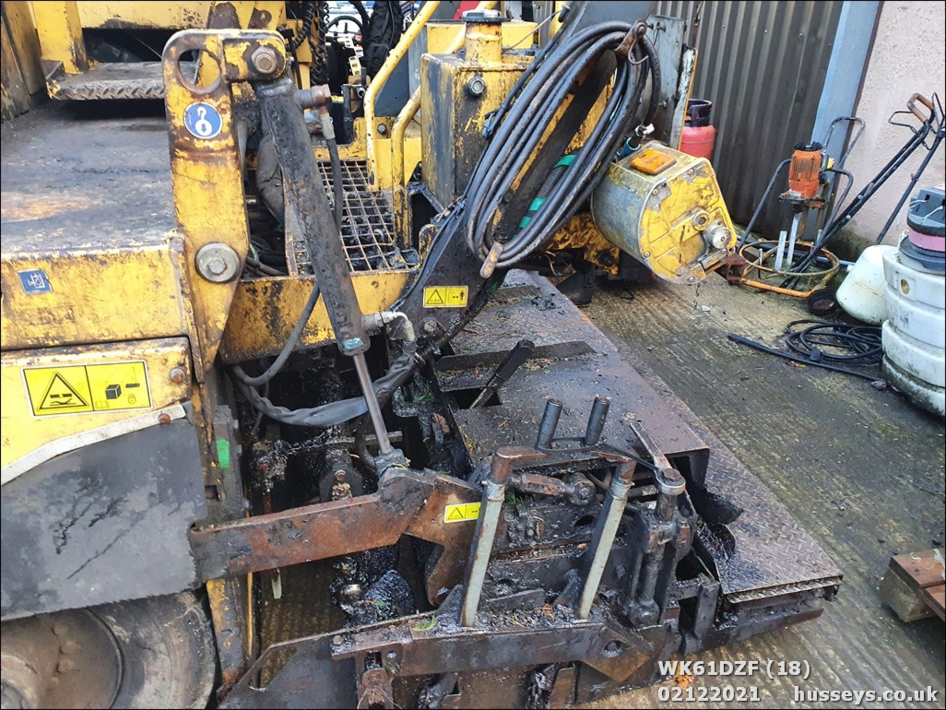 AMMANN PW2700 PAVER WK61DZF V5 & SERVICE PRINT OUT. 5842HRS - Image 18 of 28