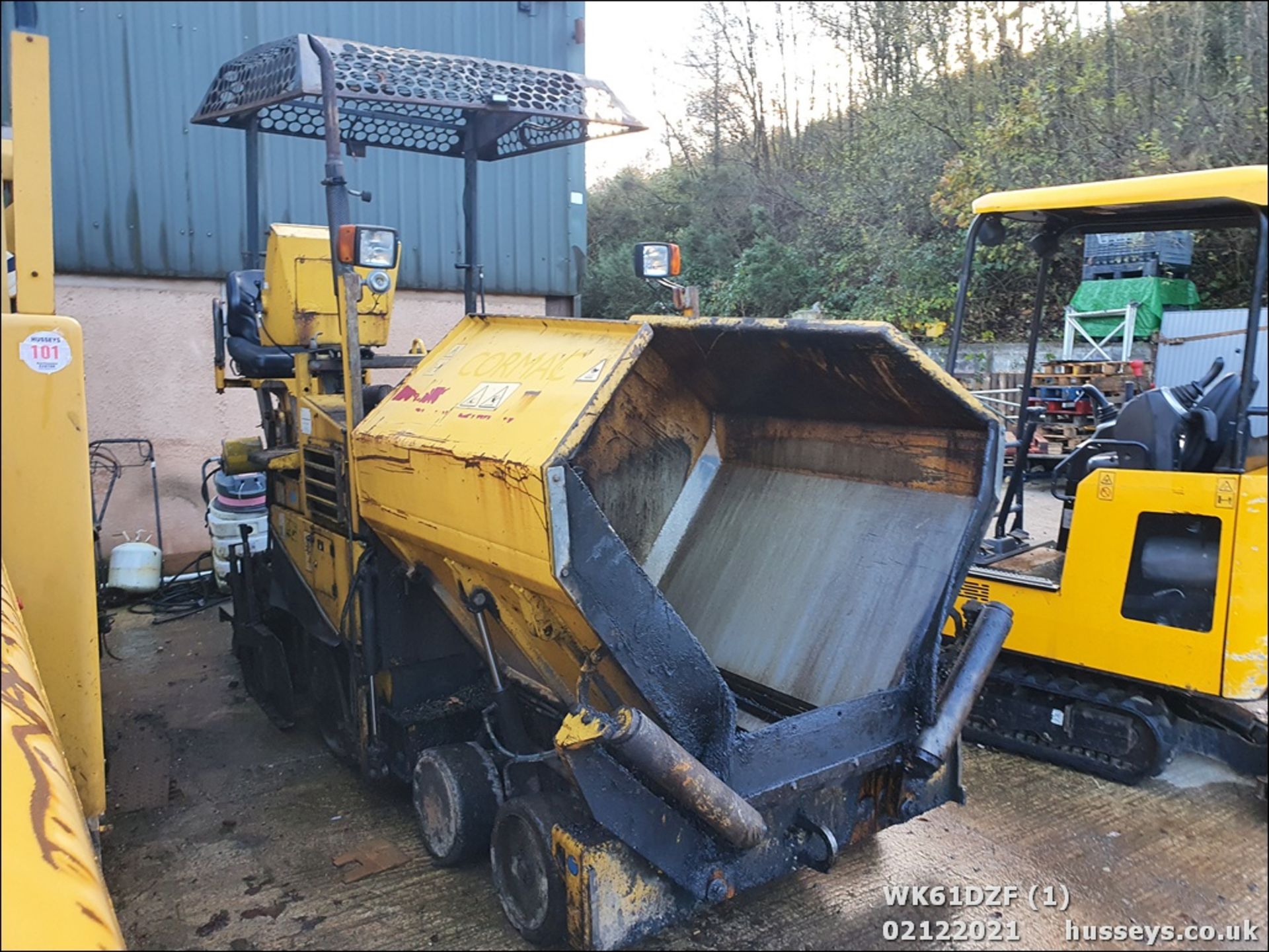 AMMANN PW2700 PAVER WK61DZF V5 & SERVICE PRINT OUT. 5842HRS - Image 2 of 28
