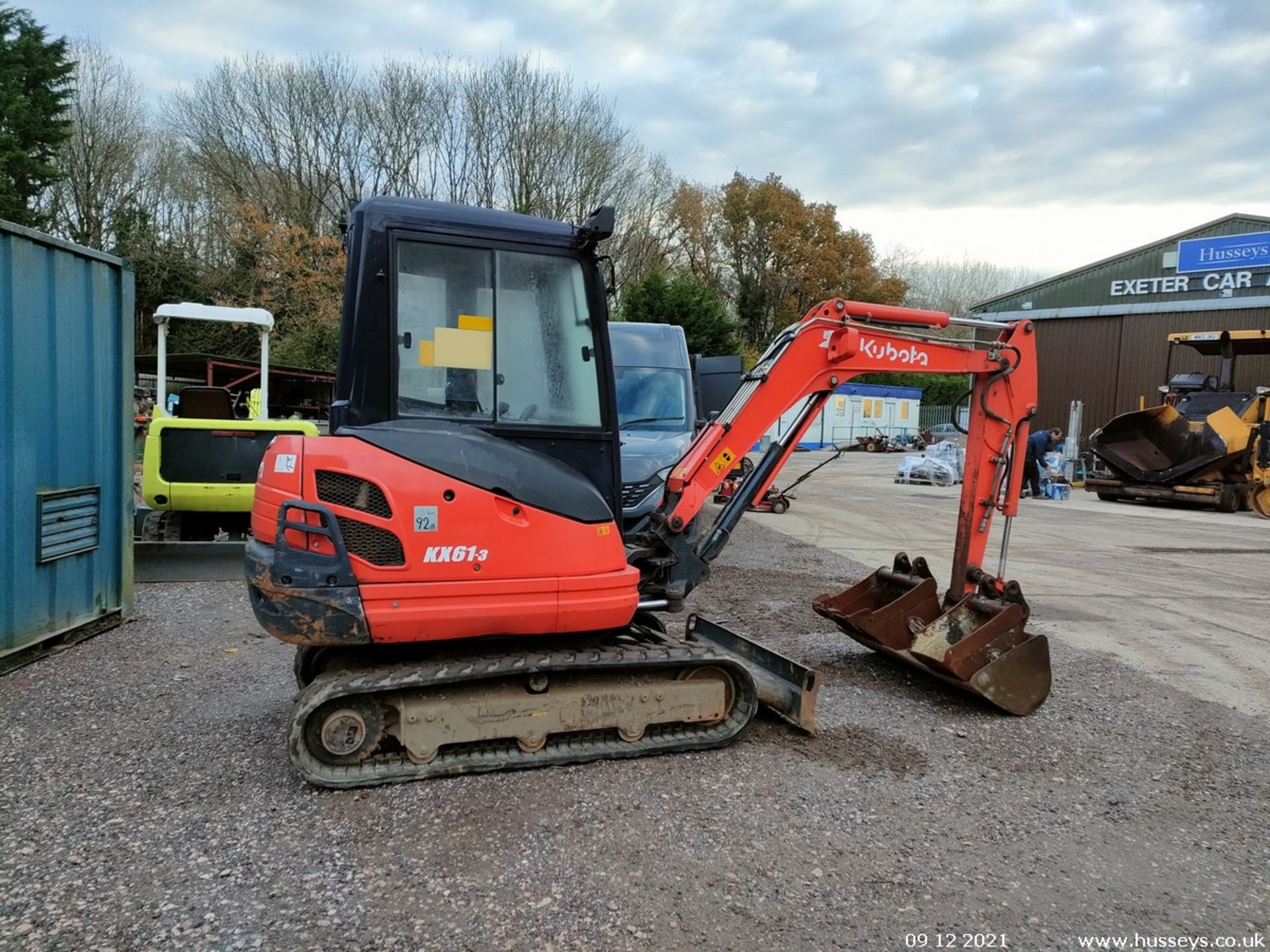 KUBOTA KX61-3 DIGGER 2016 C/W 3 BUCKETS SHOWING 2250HRS - Image 6 of 13