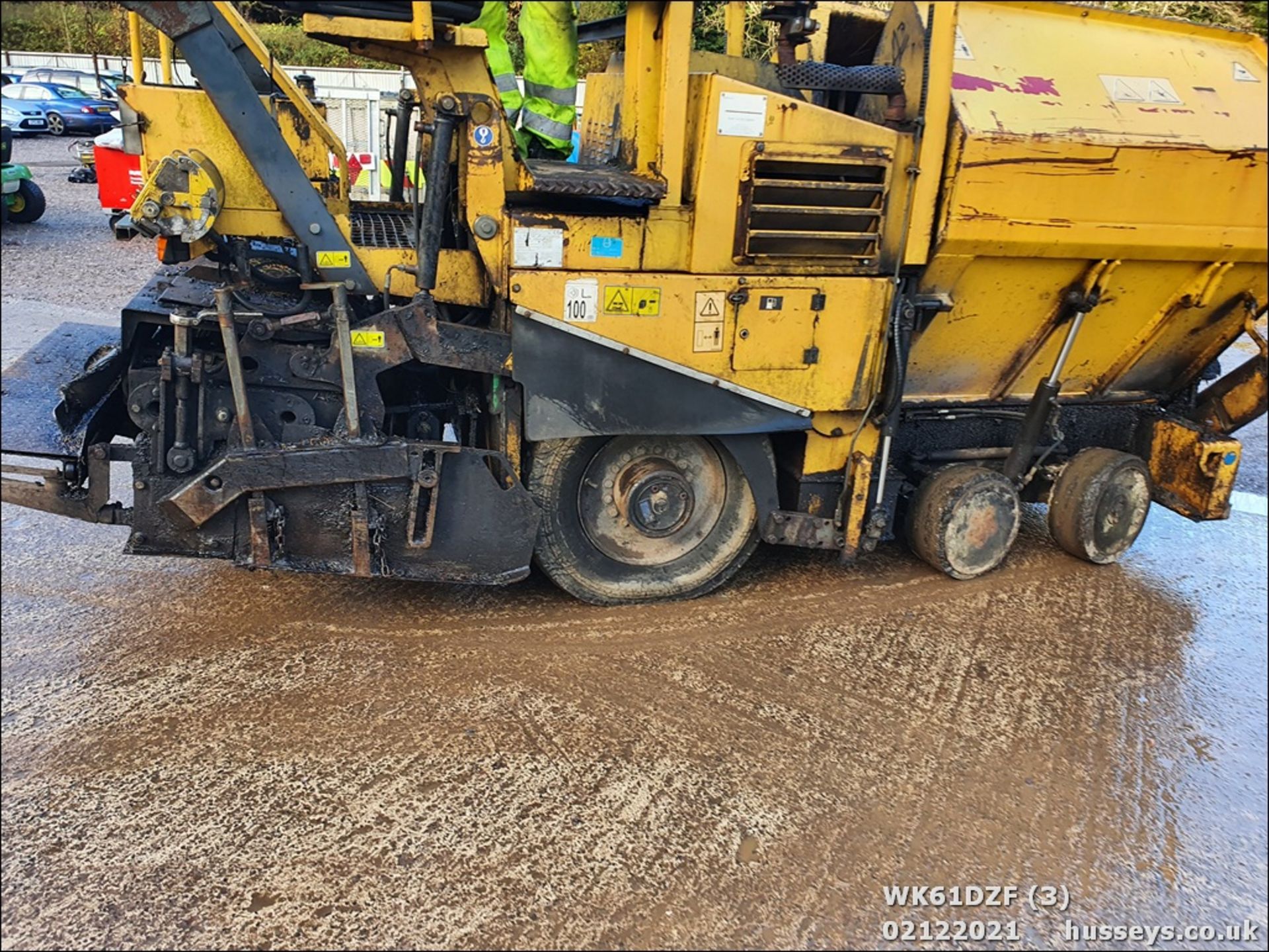 AMMANN PW2700 PAVER WK61DZF V5 & SERVICE PRINT OUT. 5842HRS - Image 3 of 28