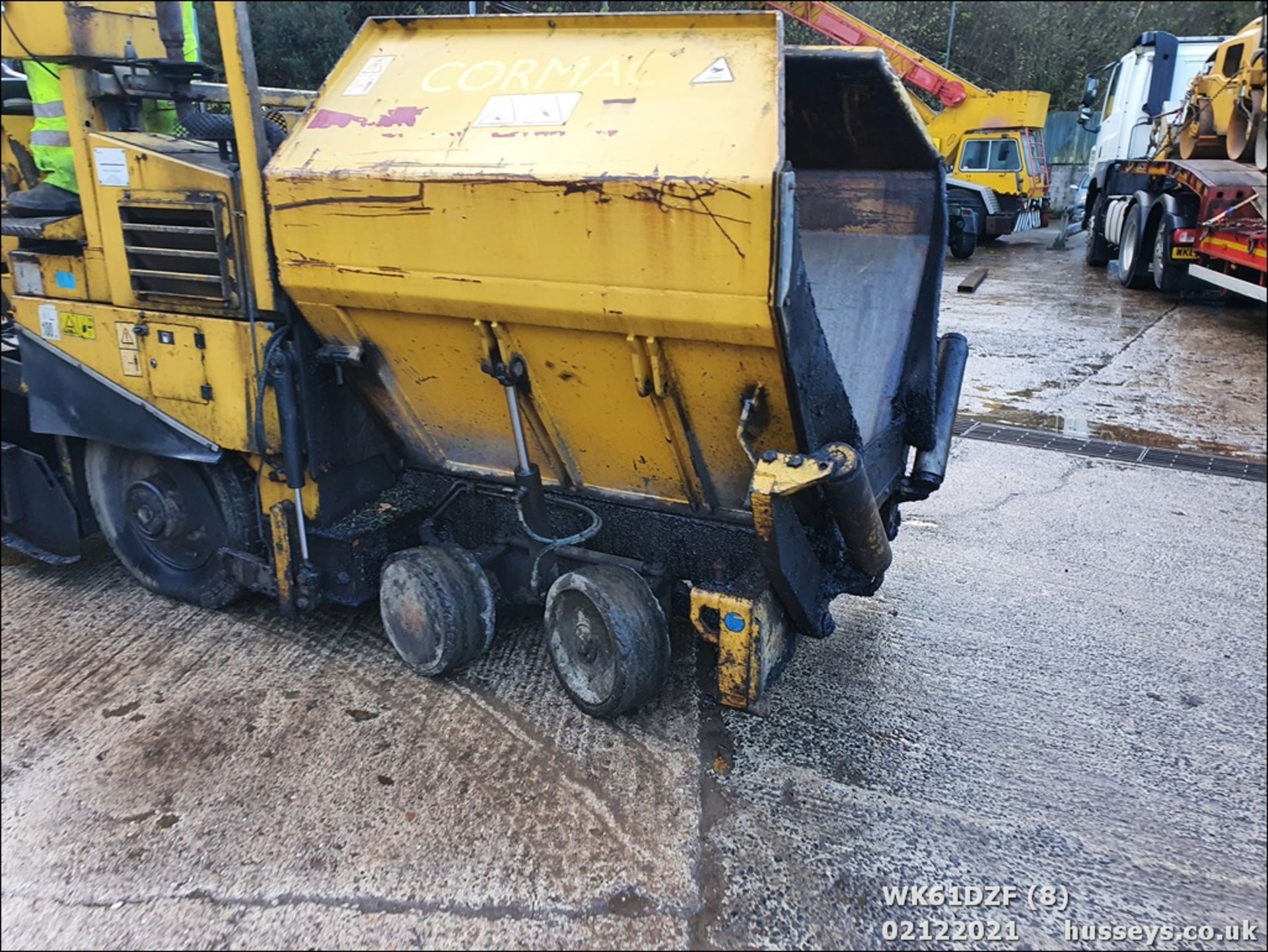 AMMANN PW2700 PAVER WK61DZF V5 & SERVICE PRINT OUT. 5842HRS - Image 8 of 28