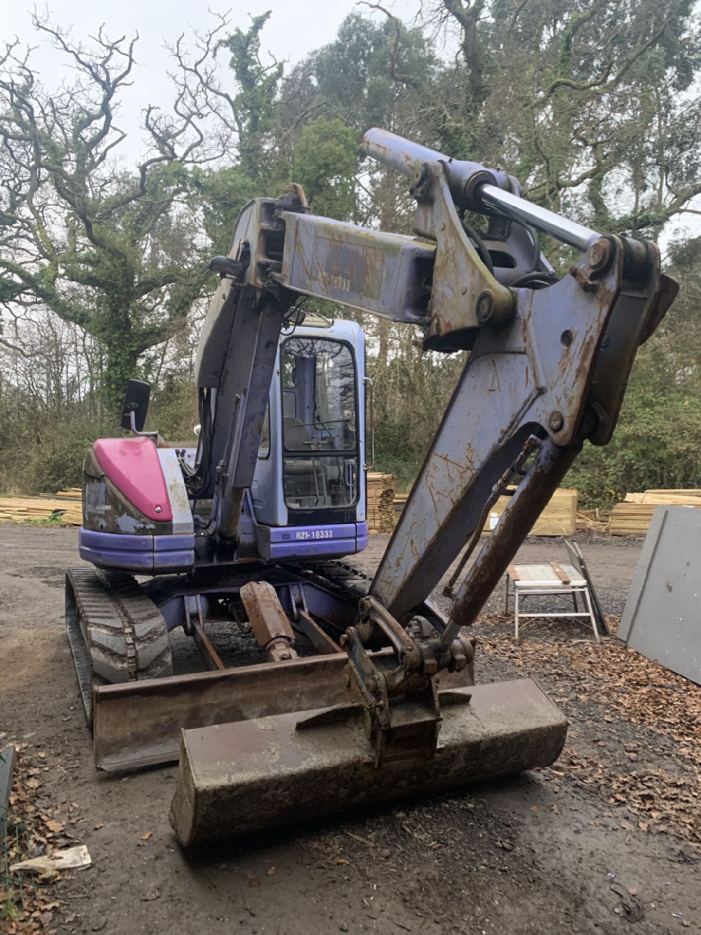 KOMATSU PC75UU EXCAVATOR - Image 3 of 11