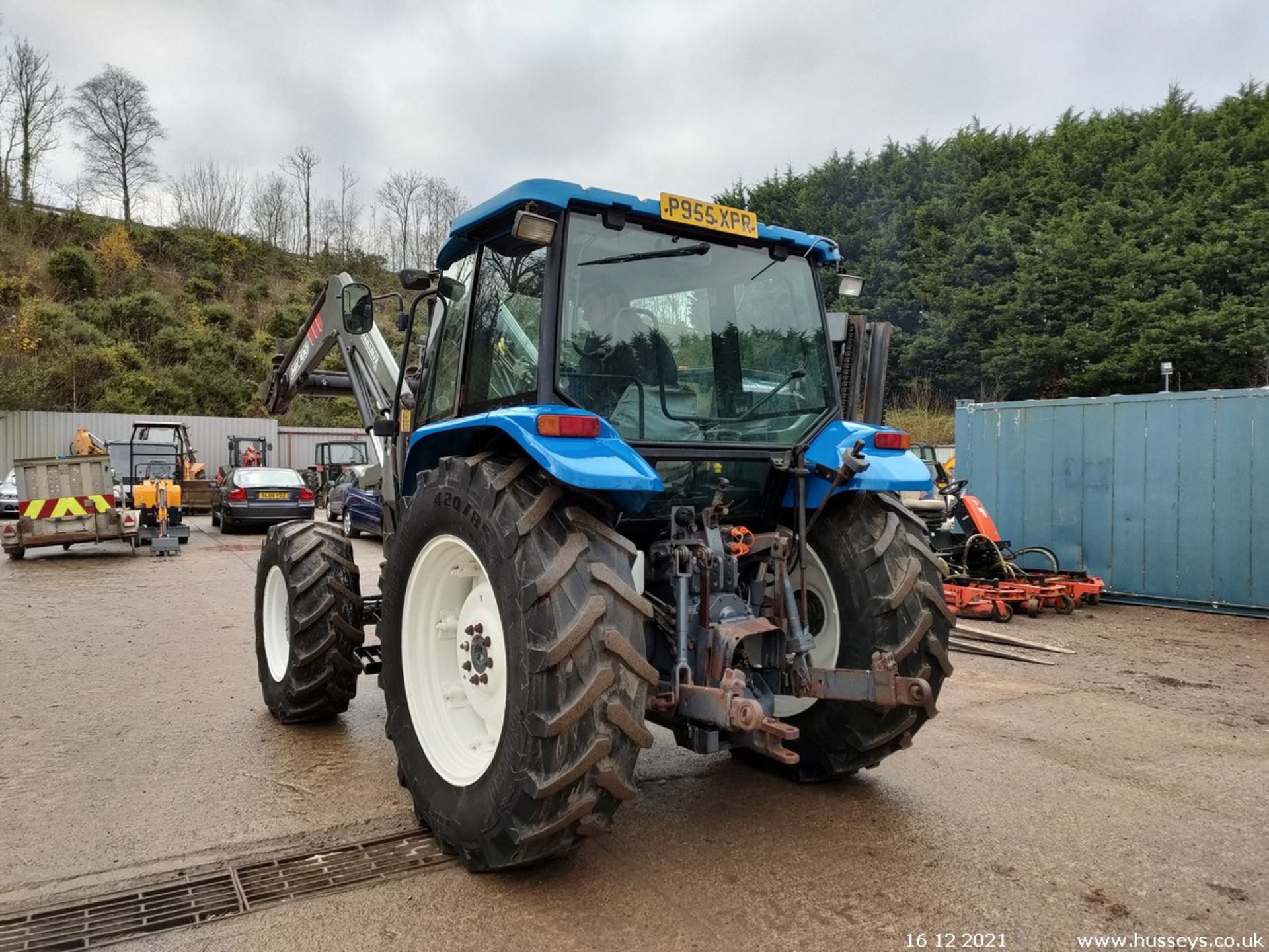 NEW HOLLAND 7635 4WD TRACTOR C/W MX100 LOADER 3663HRS P955 XPR - Image 4 of 15