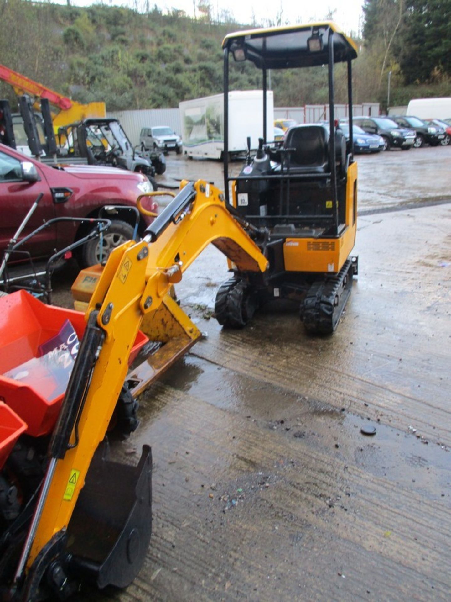 JCB 15C-1 MINI DIGGER 2018 790HR