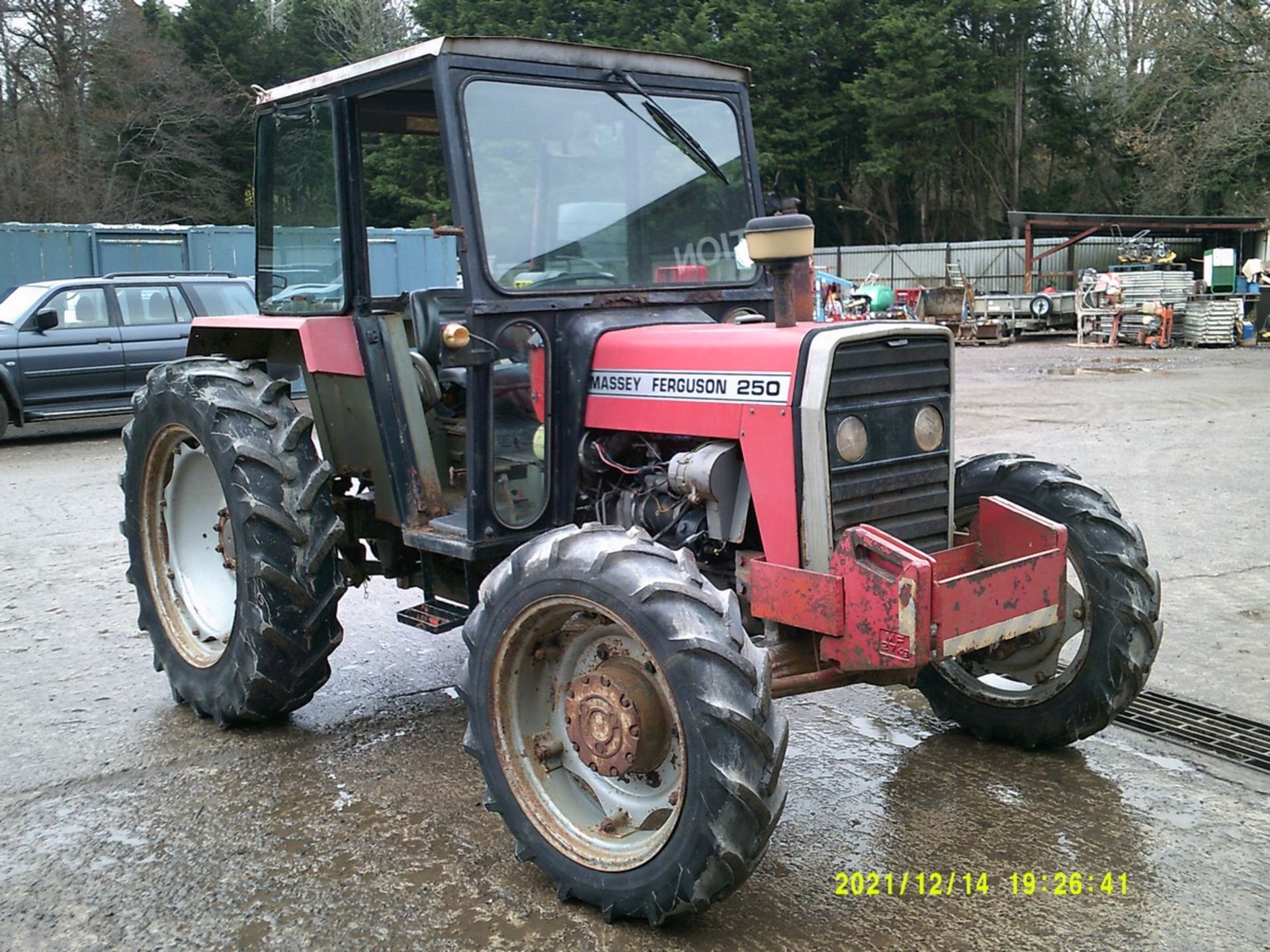 MASSEY FERGUSON 250 4WD TRACTOR AFJ 794Y SHOWING 6602HRS - Image 7 of 11