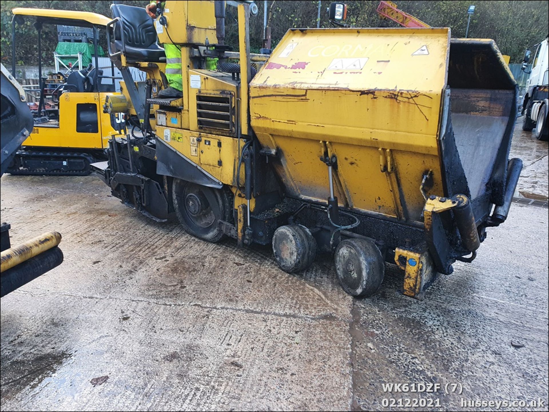 AMMANN PW2700 PAVER WK61DZF V5 & SERVICE PRINT OUT. 5842HRS - Image 7 of 28