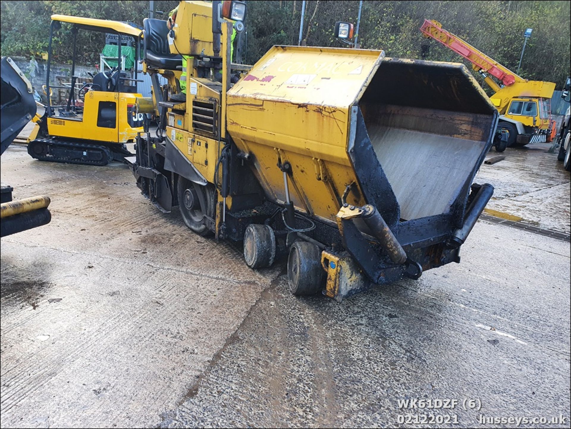 AMMANN PW2700 PAVER WK61DZF V5 & SERVICE PRINT OUT. 5842HRS - Image 6 of 28