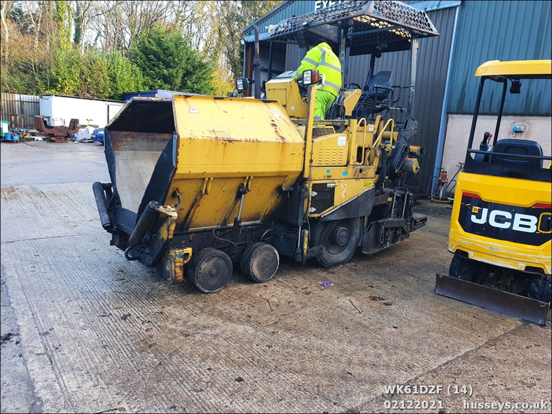 AMMANN PW2700 PAVER WK61DZF V5 & SERVICE PRINT OUT. 5842HRS - Image 14 of 28