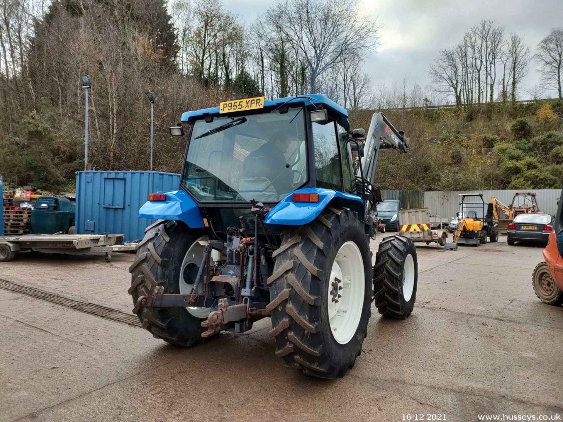 NEW HOLLAND 7635 4WD TRACTOR C/W MX100 LOADER 3663HRS P955 XPR - Image 9 of 15