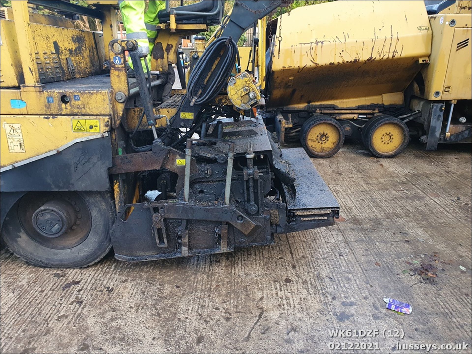 AMMANN PW2700 PAVER WK61DZF V5 & SERVICE PRINT OUT. 5842HRS - Image 12 of 28