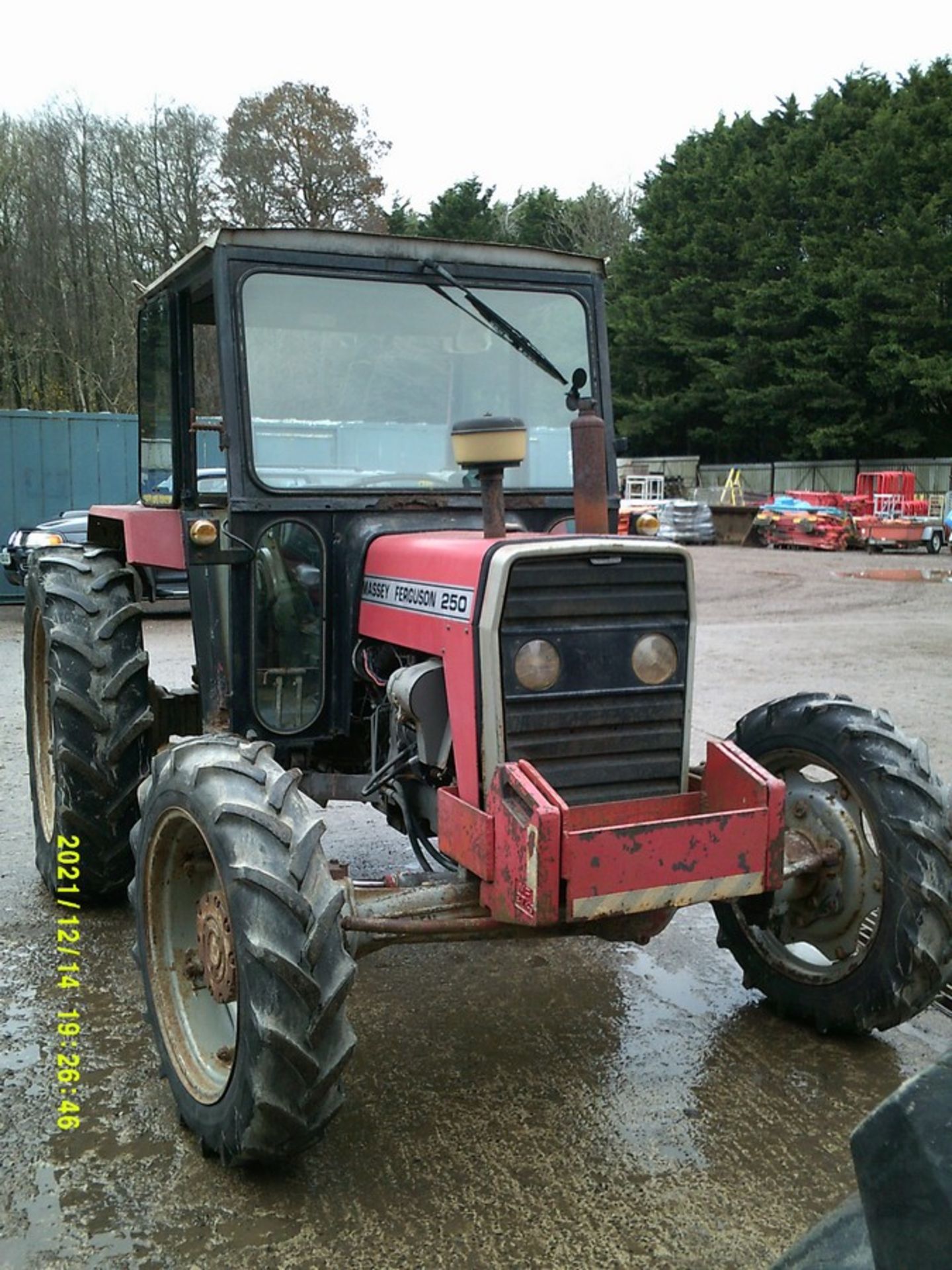 MASSEY FERGUSON 250 4WD TRACTOR AFJ 794Y SHOWING 6602HRS - Image 8 of 11