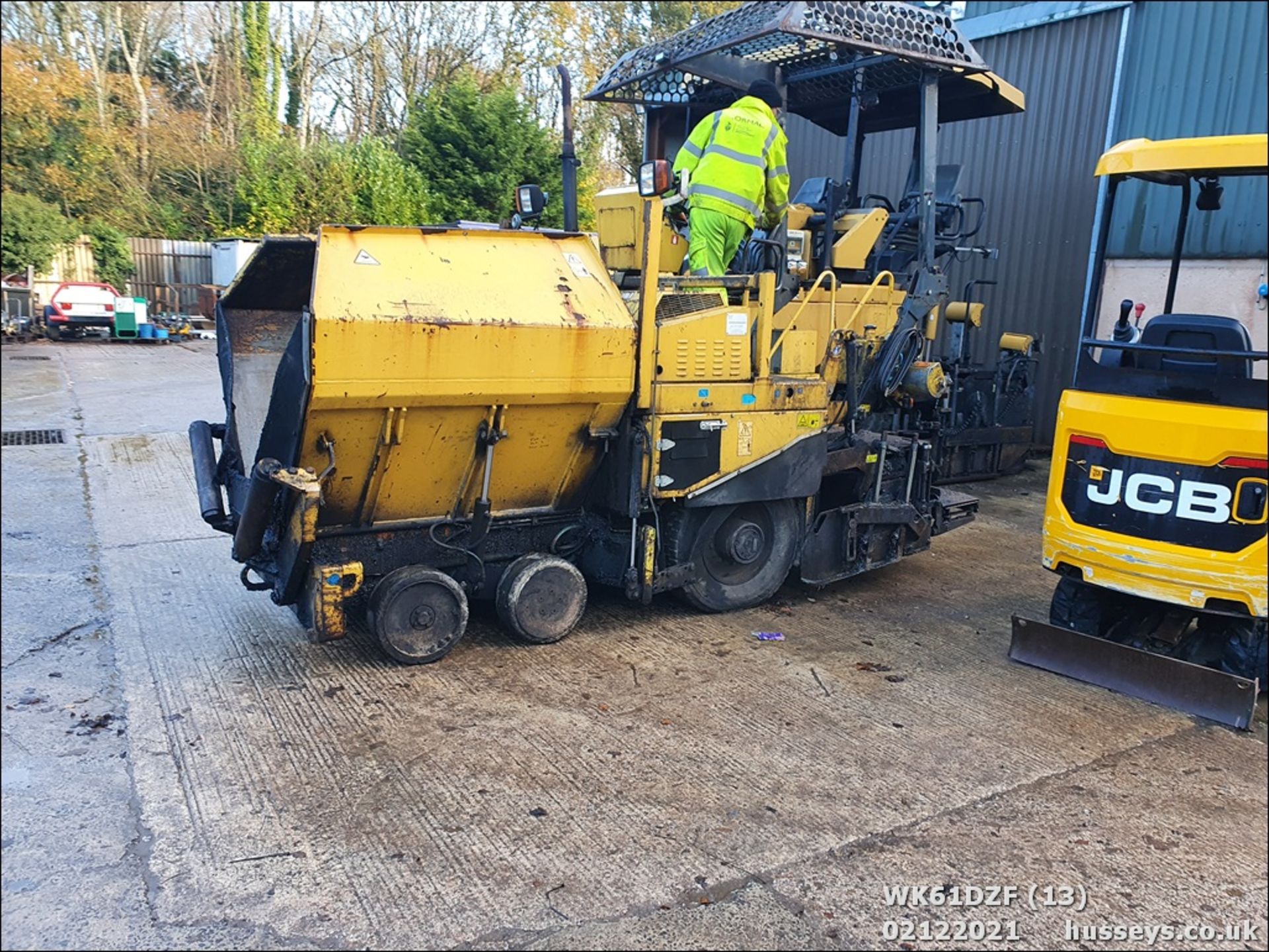 AMMANN PW2700 PAVER WK61DZF V5 & SERVICE PRINT OUT. 5842HRS - Image 13 of 28