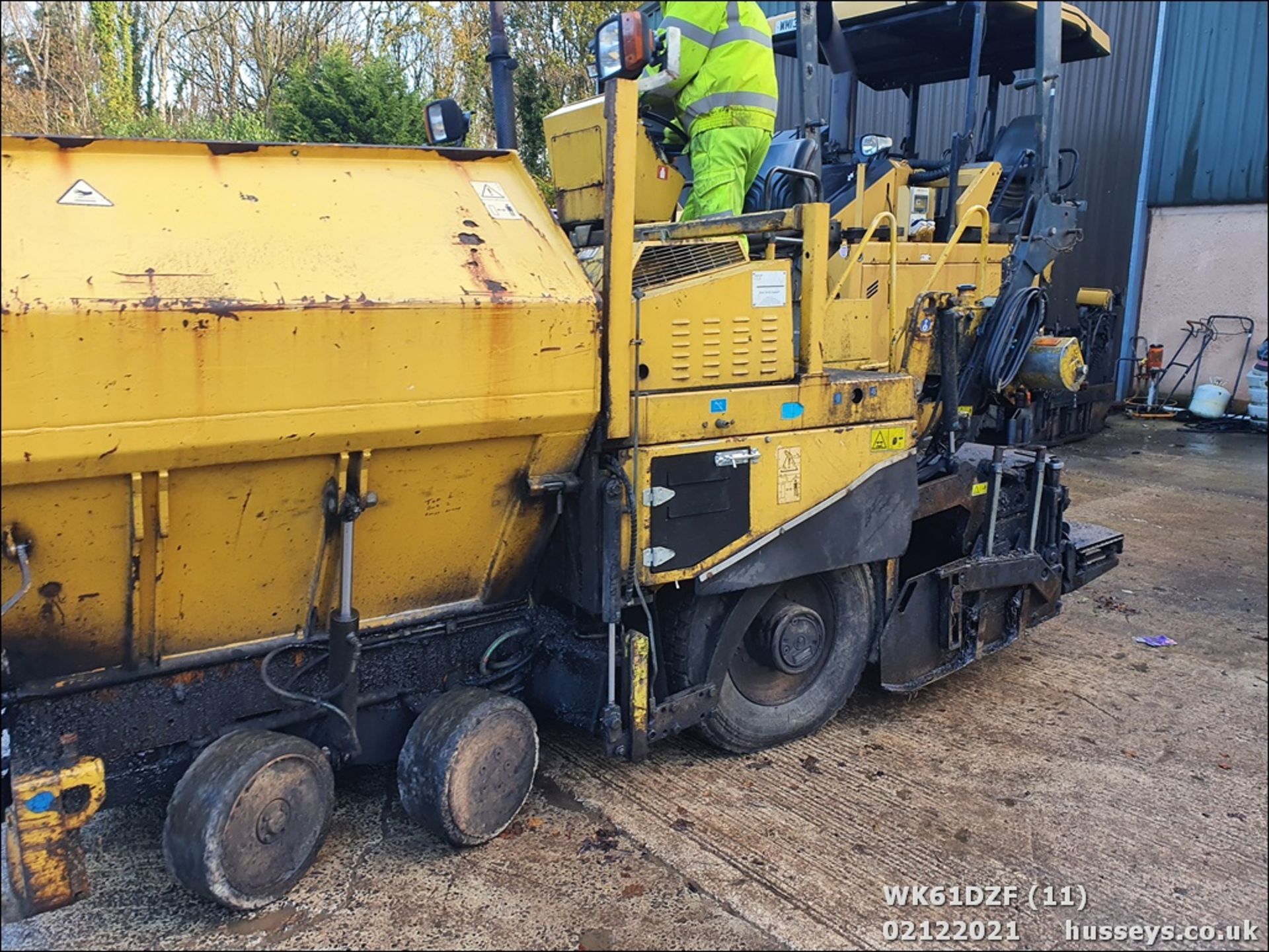 AMMANN PW2700 PAVER WK61DZF V5 & SERVICE PRINT OUT. 5842HRS - Image 11 of 28