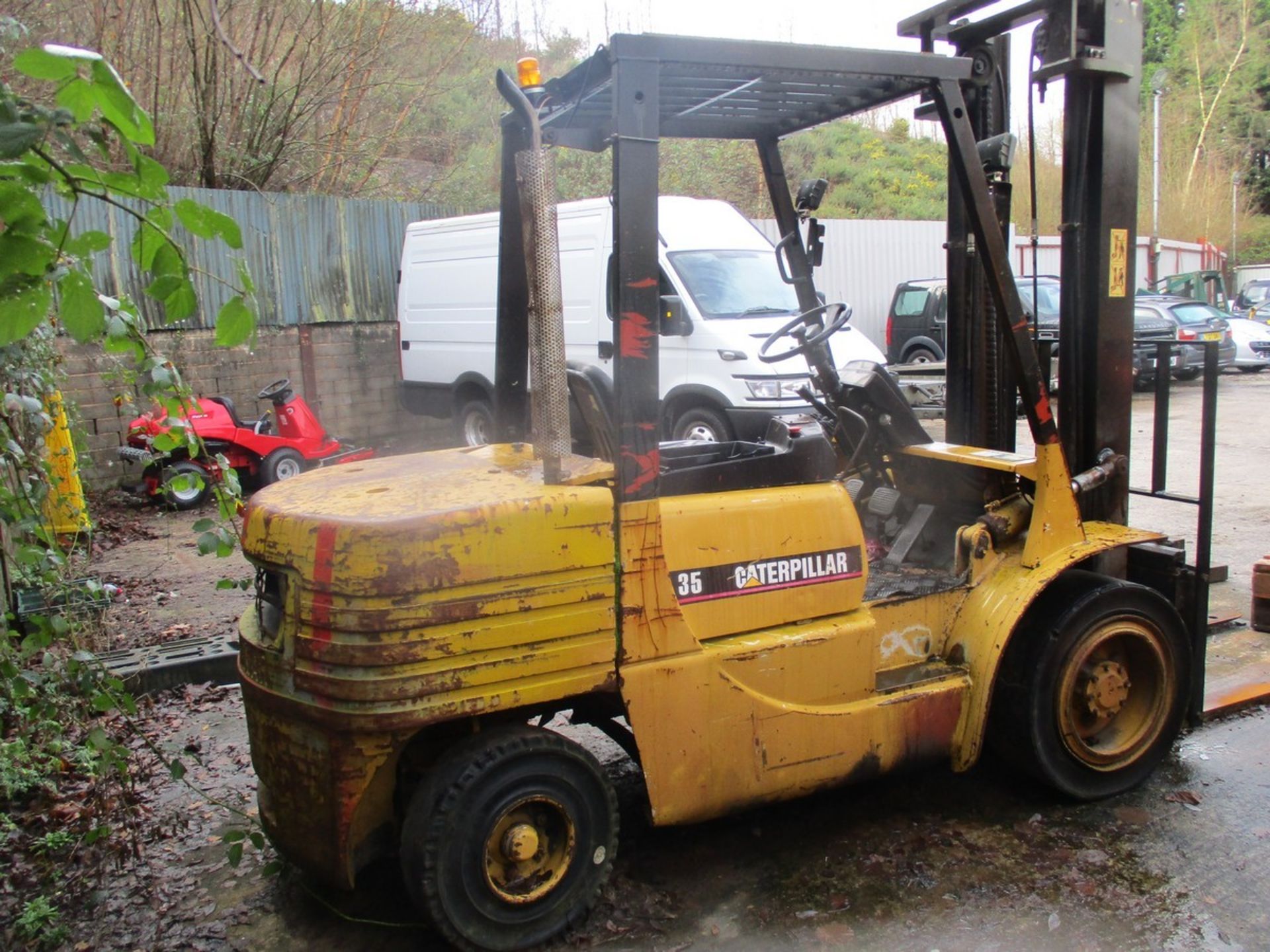 CAT 3.5 TON DIESEL FORKLIFT - Image 7 of 8