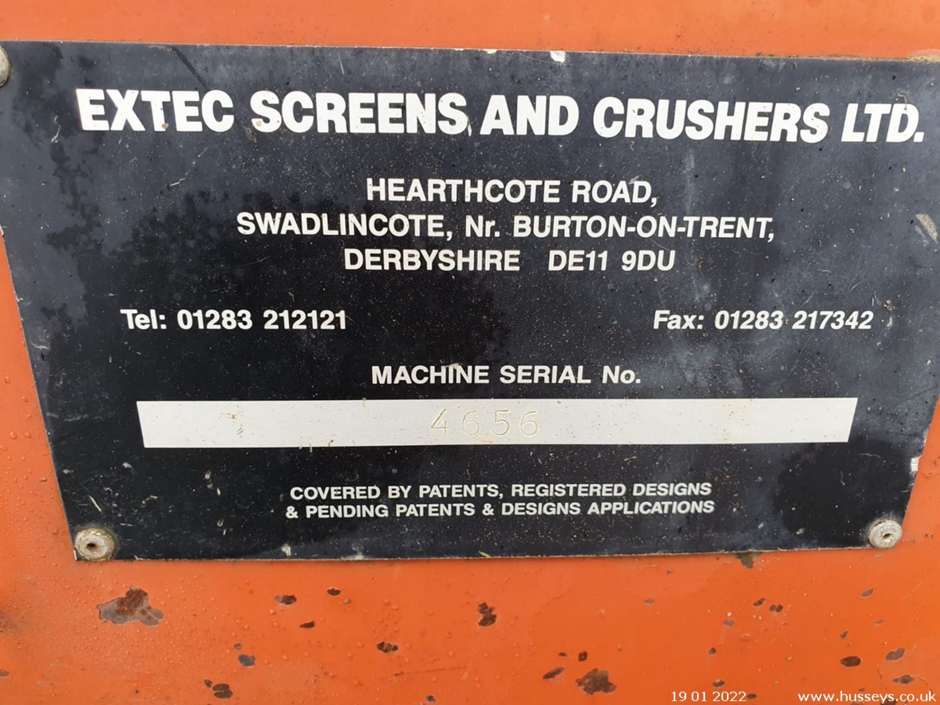 EXTEC SCREENER 6947HRS (COLLECT FROM WINKLEIGH) - Image 6 of 7