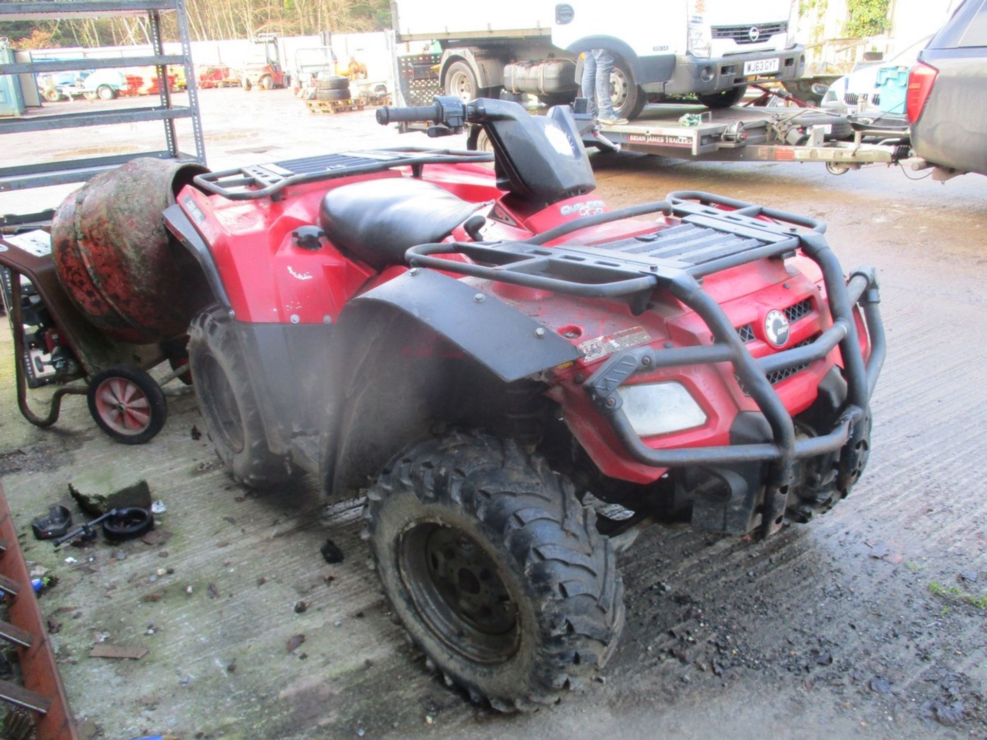 CANAM 400 EFI QUAD BIKE - NON RUNNER - Image 3 of 4