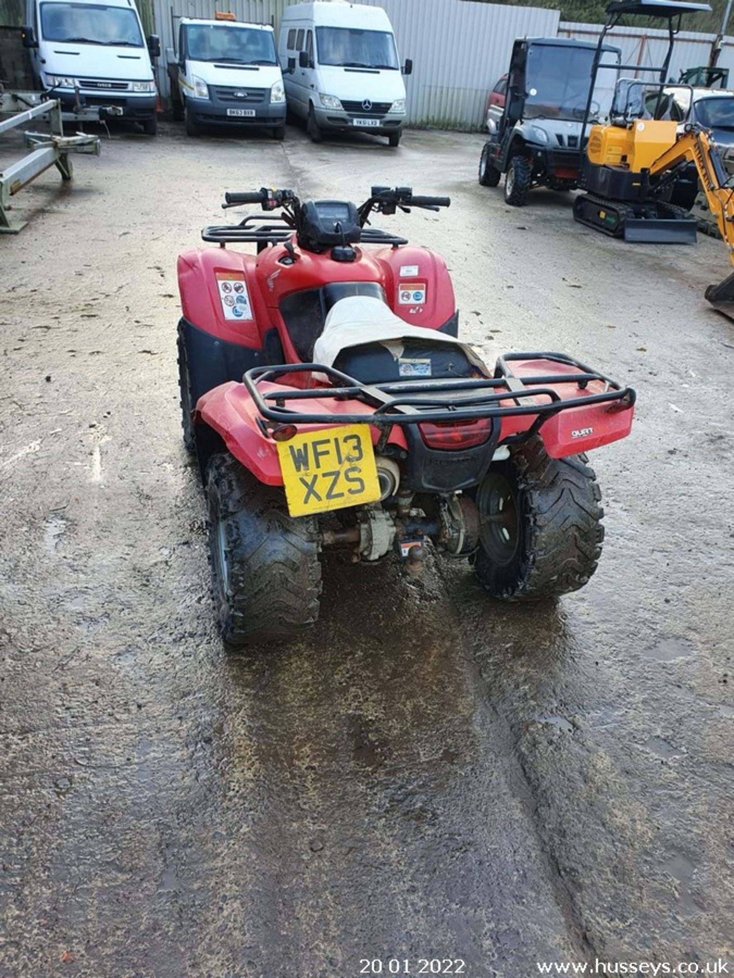 HONDA TRX420 QUAD 2/4WD WF13 XZS C/W V5 - Image 3 of 4