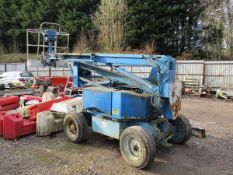 SNORKELIFT UNO-41E MAN LIFT (BUYER TO NOTE HUSSEYS ONSITE FORKLIFT WILL NOT LIFT THIS)