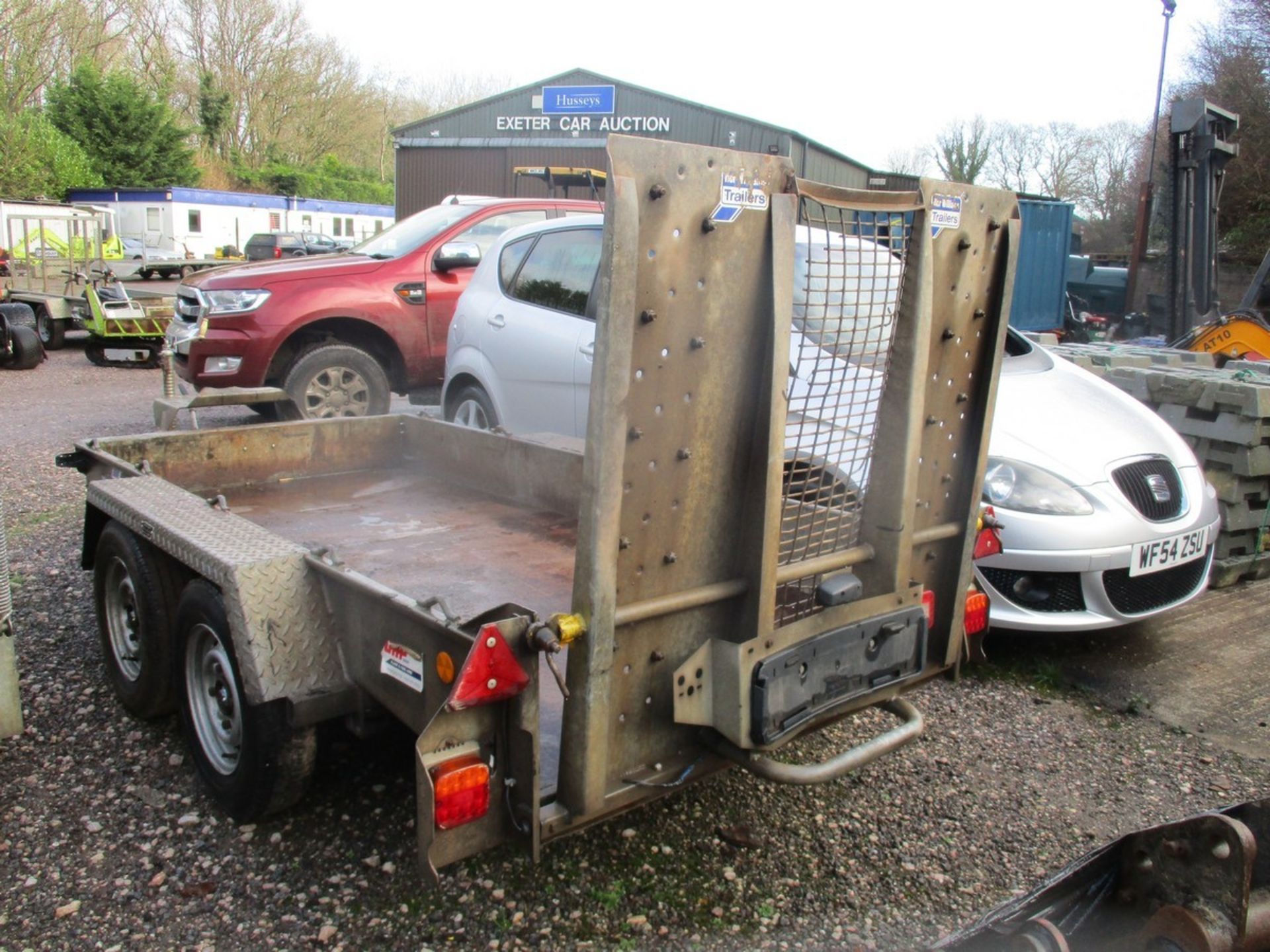 IFOR WILLIAMS 2.7 TON PLANT TRAILER - Image 5 of 7