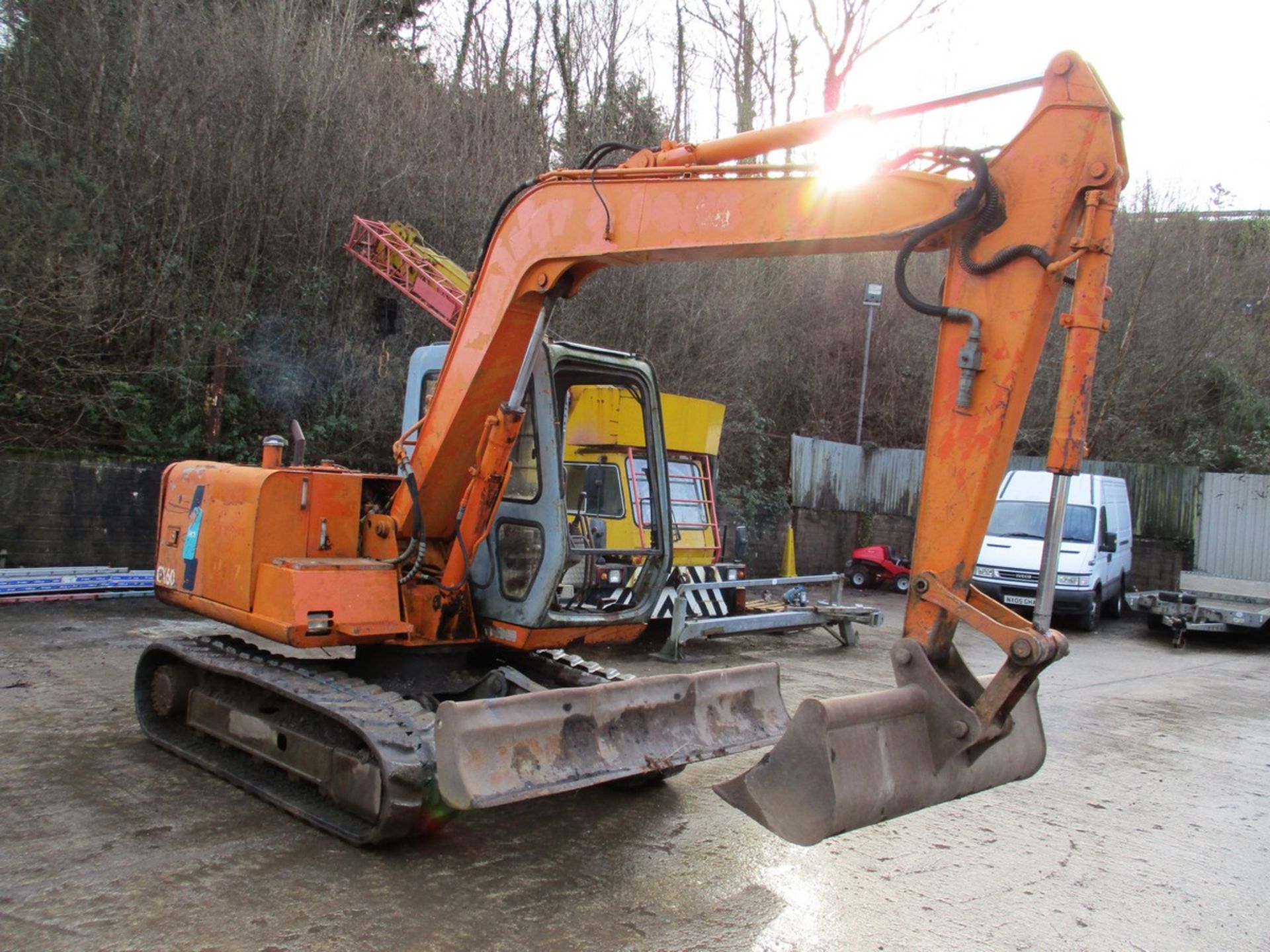 HITACHI EX60 EXCAVATOR C.W 4 BUCKETS 06954HRS RDD - Image 2 of 29