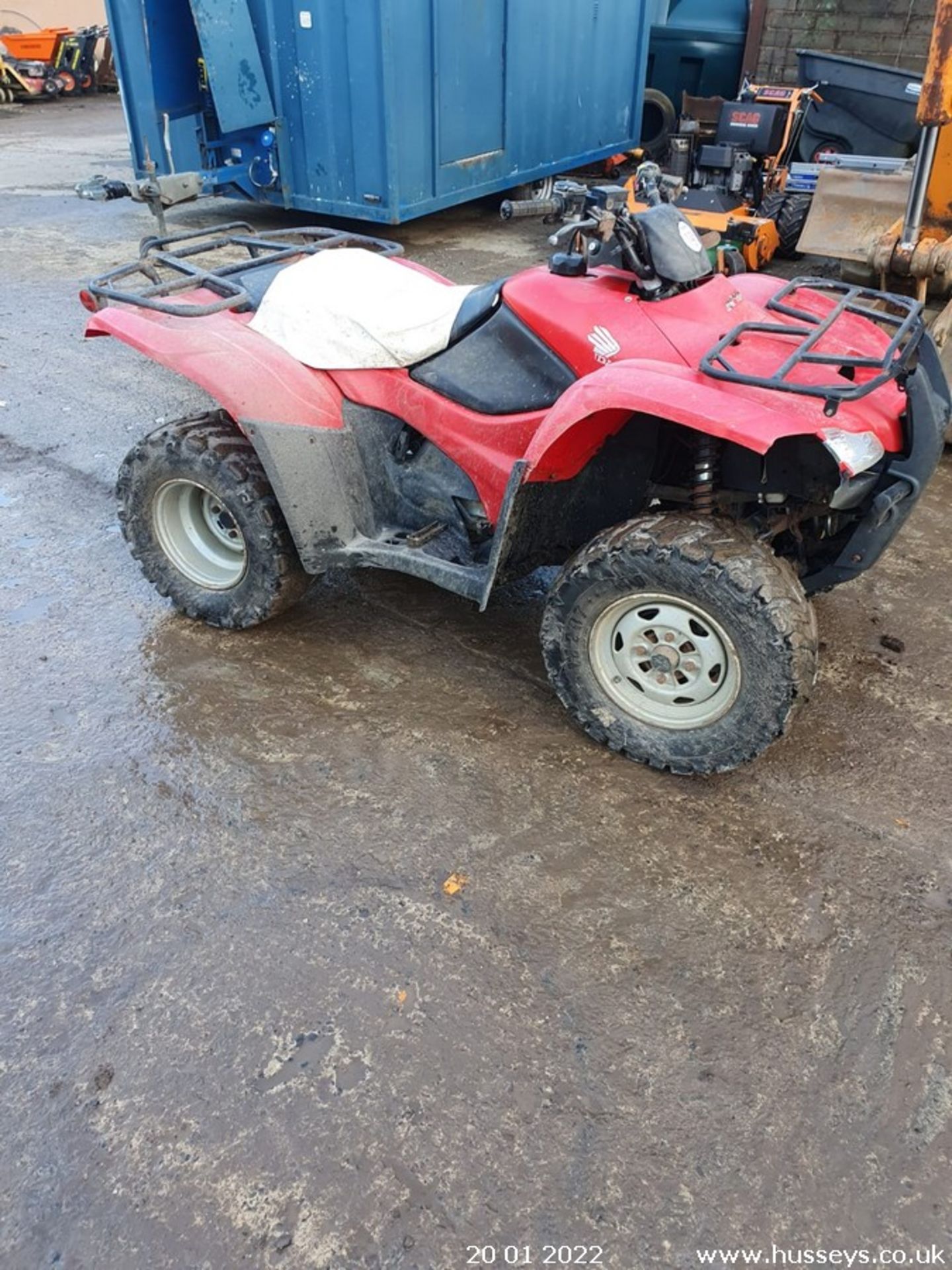 HONDA TRX420 QUAD 2/4WD WF13 XZS C/W V5 - Image 2 of 4