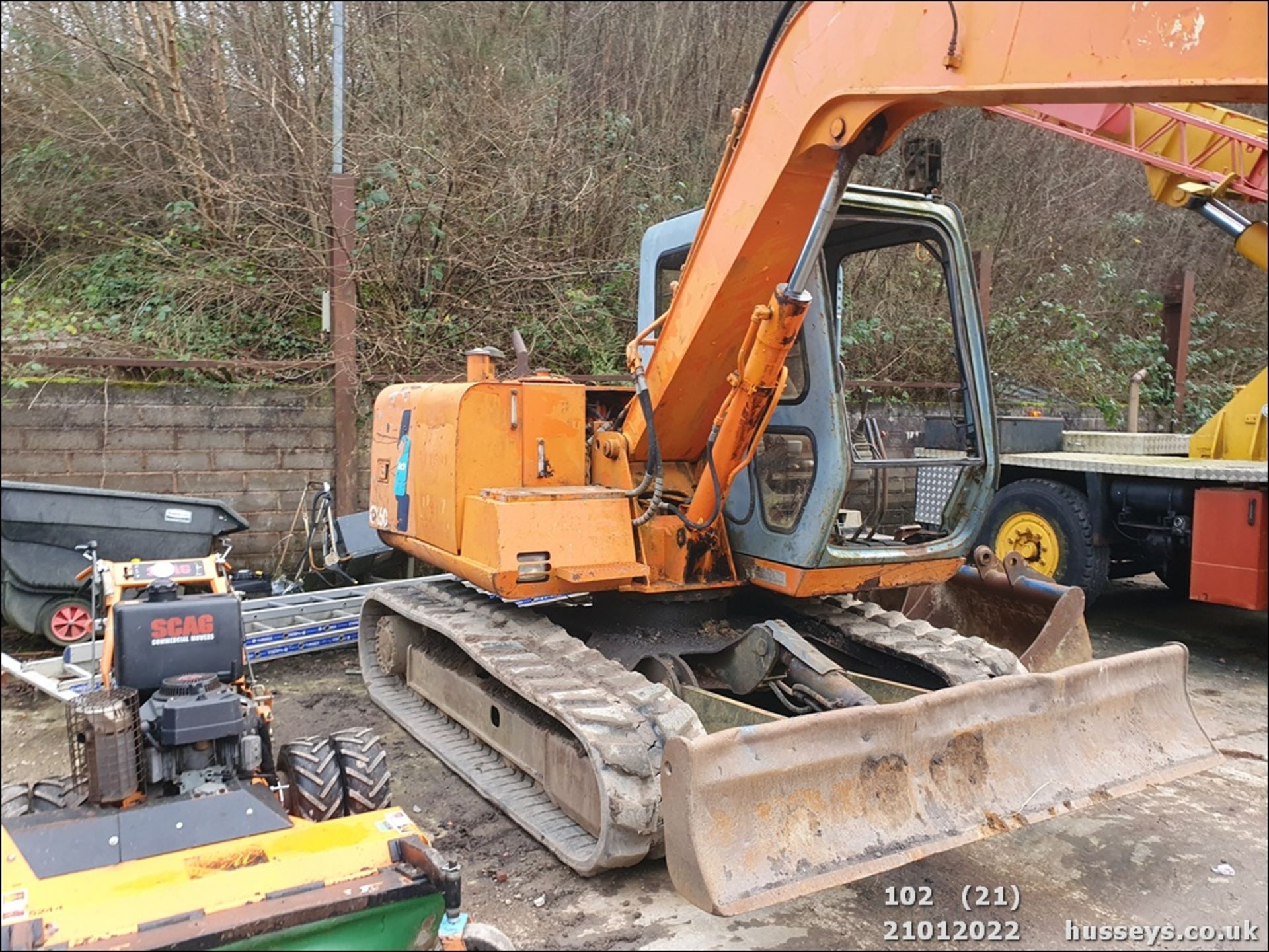 HITACHI EX60 EXCAVATOR C.W 4 BUCKETS 06954HRS RDD - Image 28 of 29