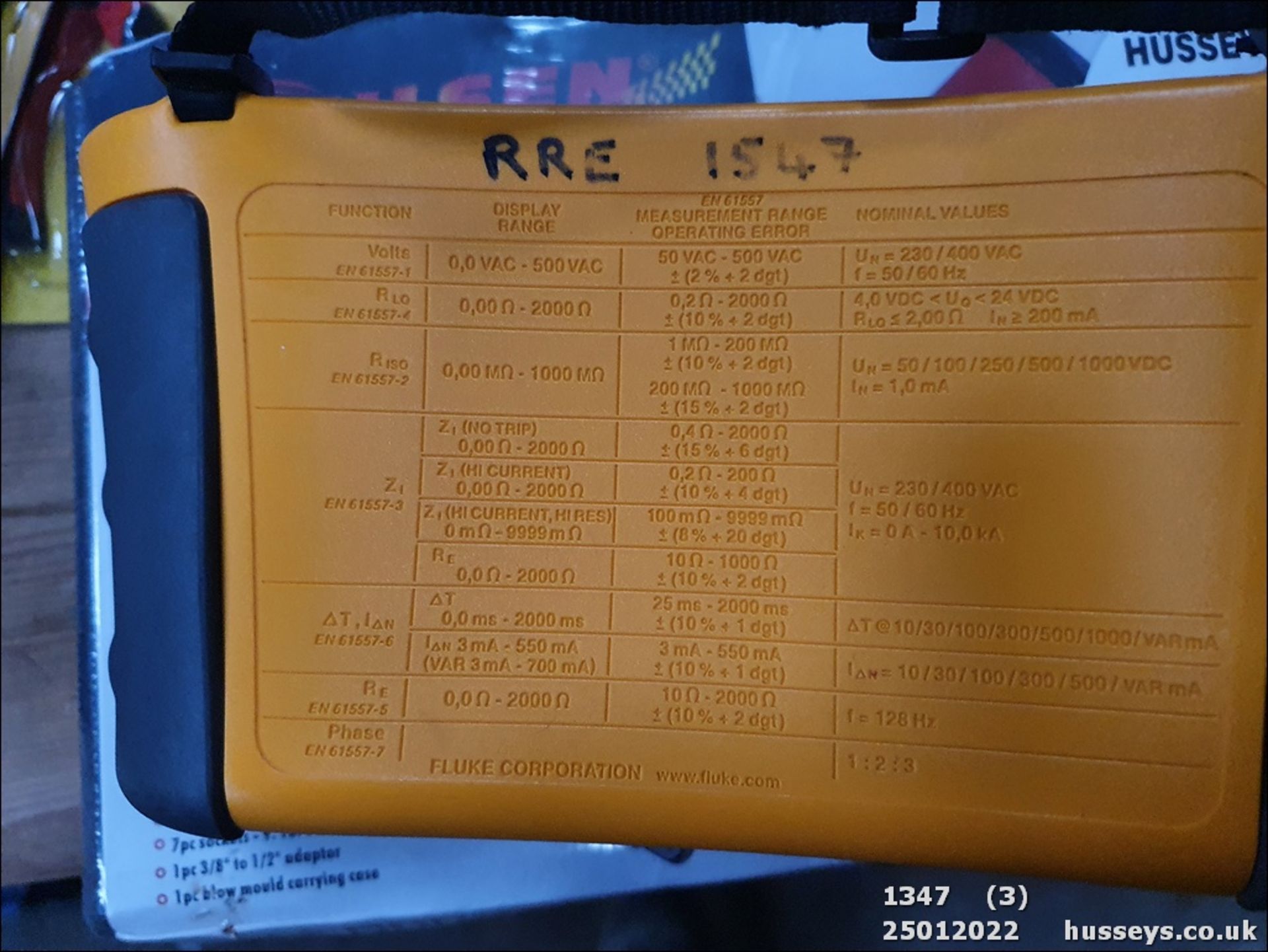 FLUKE TESTER - Image 6 of 7