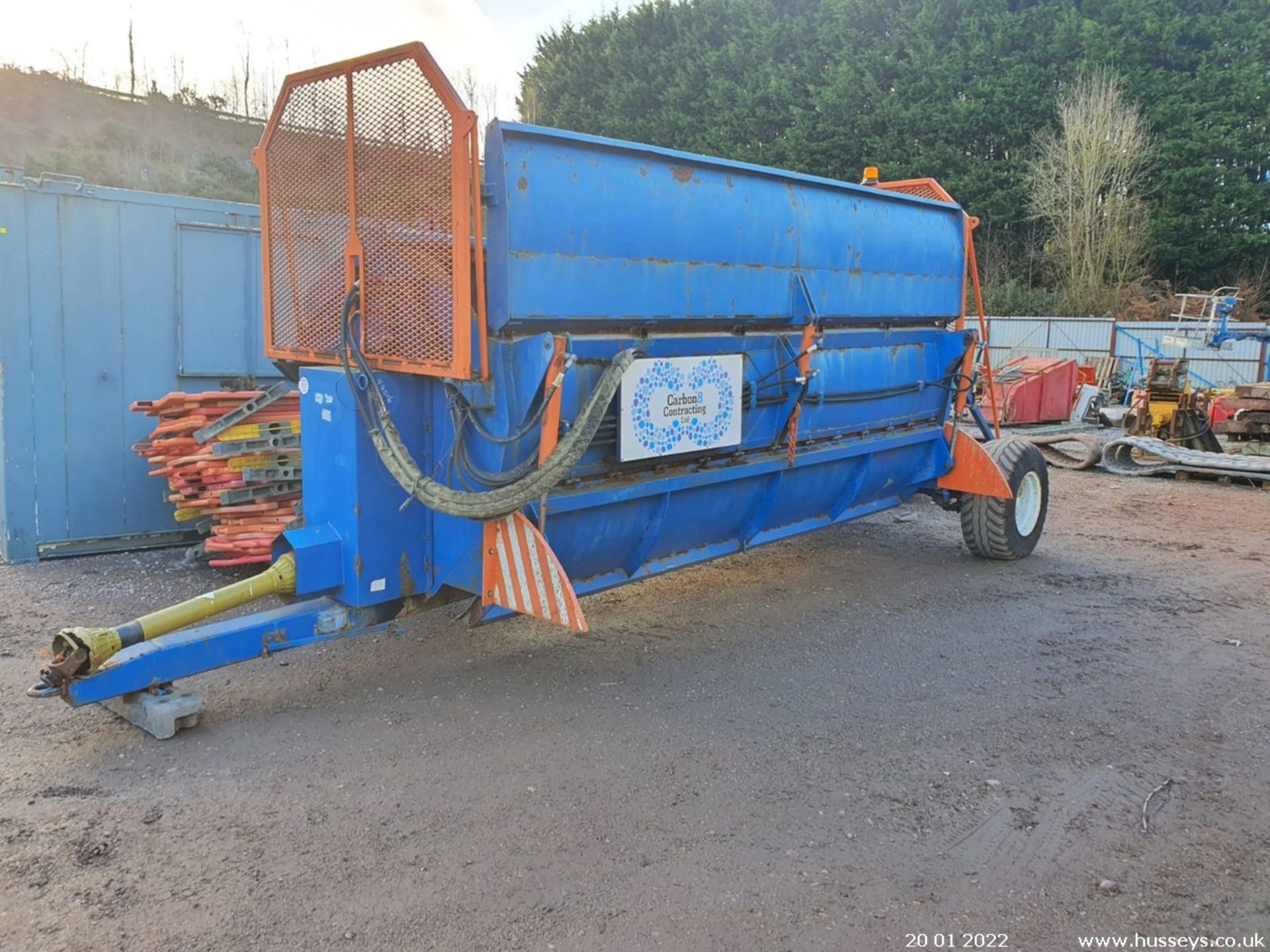 CEMENT STABILISATION MACHINE USED FOR FARM TRACKS/ROADS