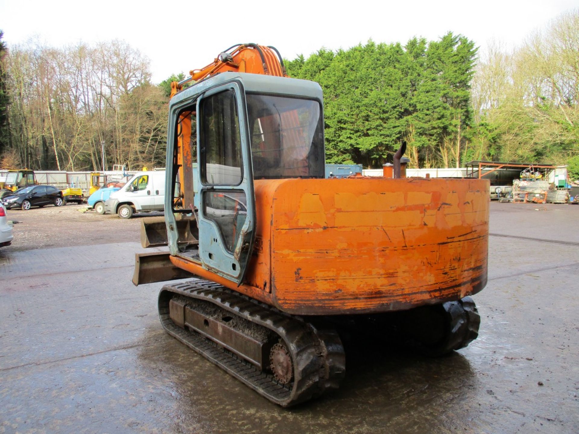 HITACHI EX60 EXCAVATOR C.W 4 BUCKETS 06954HRS RDD - Image 6 of 29