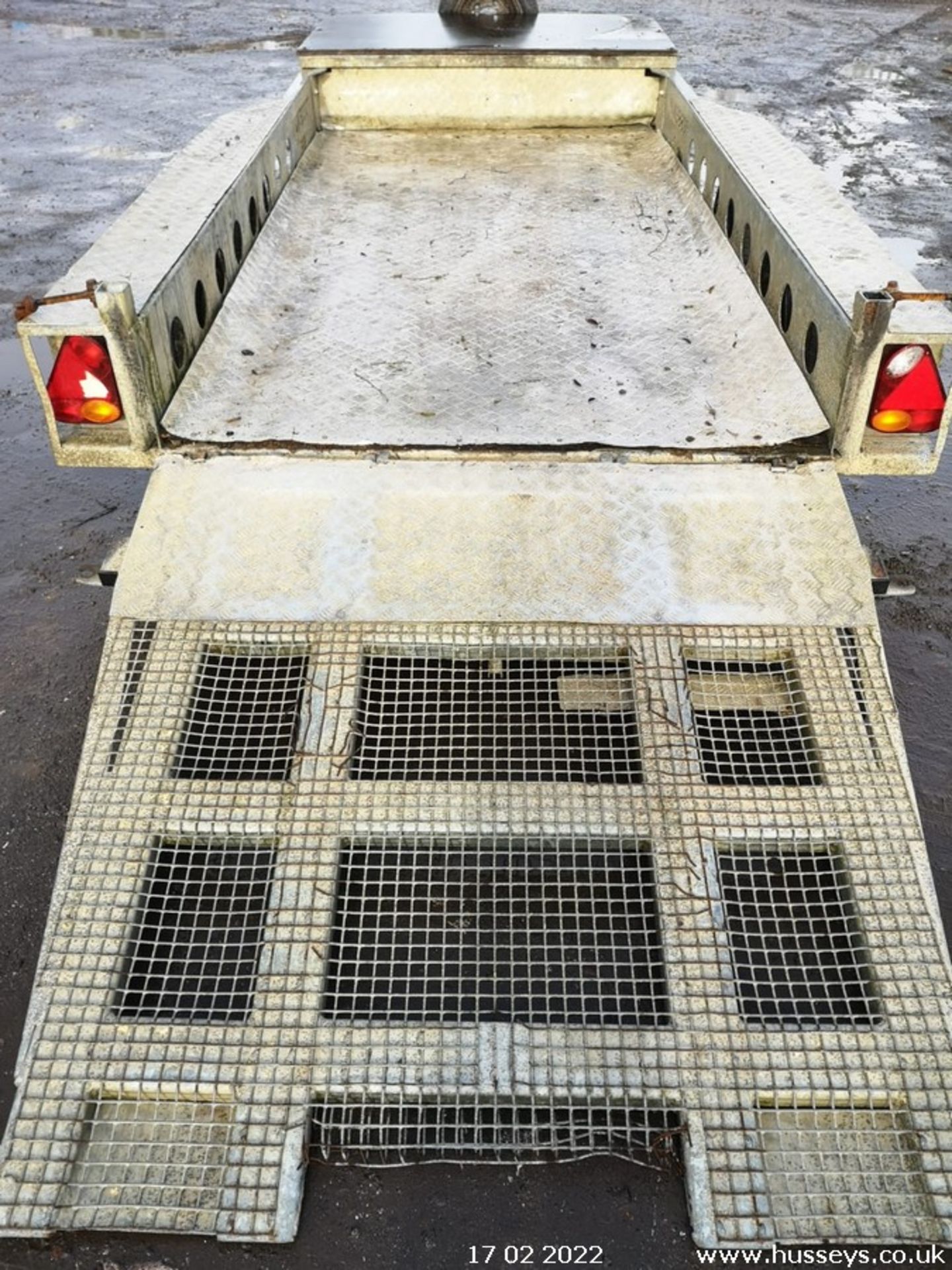 10X5 PLANT TRAILER 3.5 TON, ALLOY FLOOR, SPARE WHEEL - Image 6 of 7