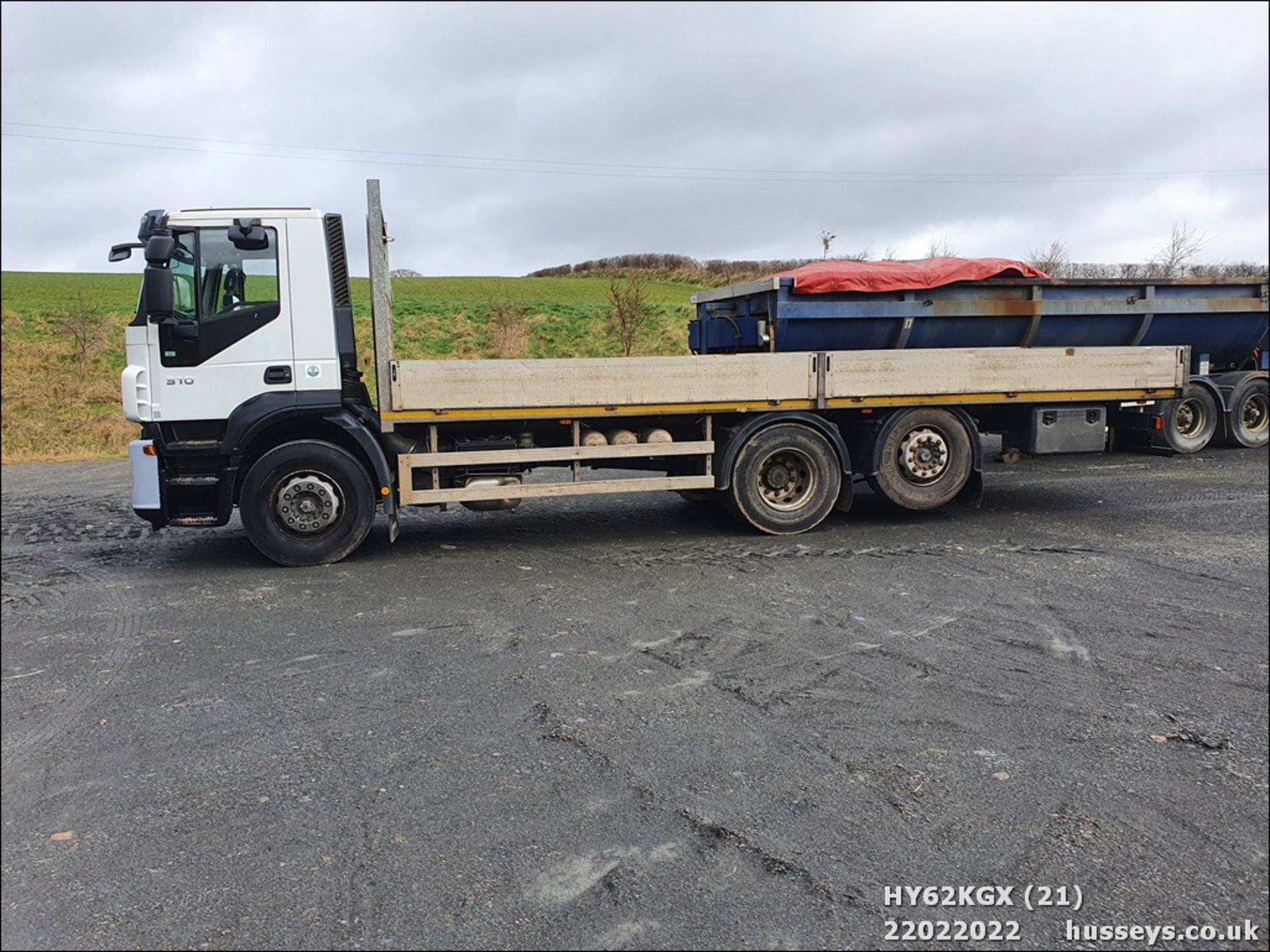 12/62 IVECO STRALIS - 7790cc 2dr Flat Bed (White) - Image 22 of 28