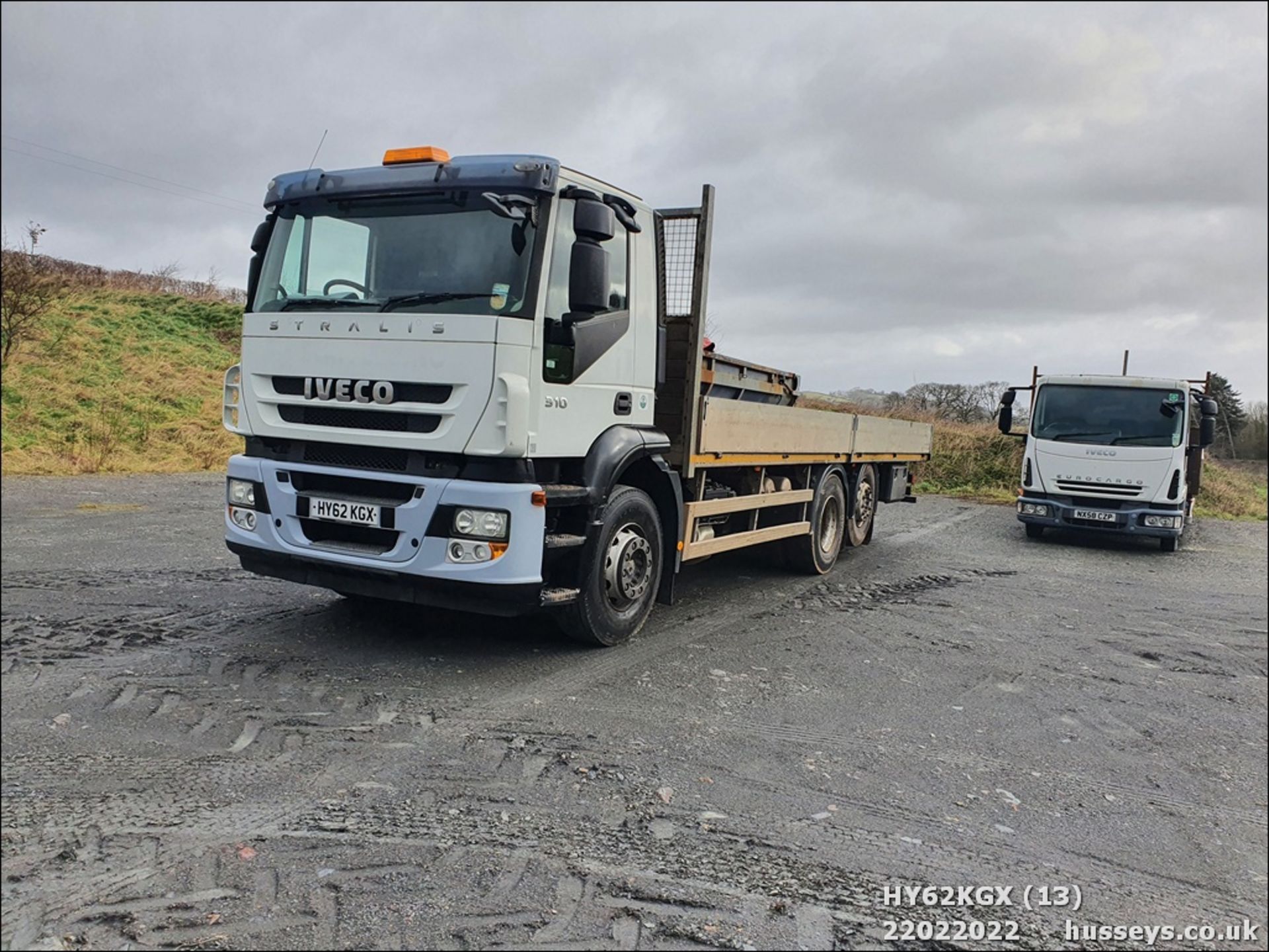 12/62 IVECO STRALIS - 7790cc 2dr Flat Bed (White) - Image 2 of 28