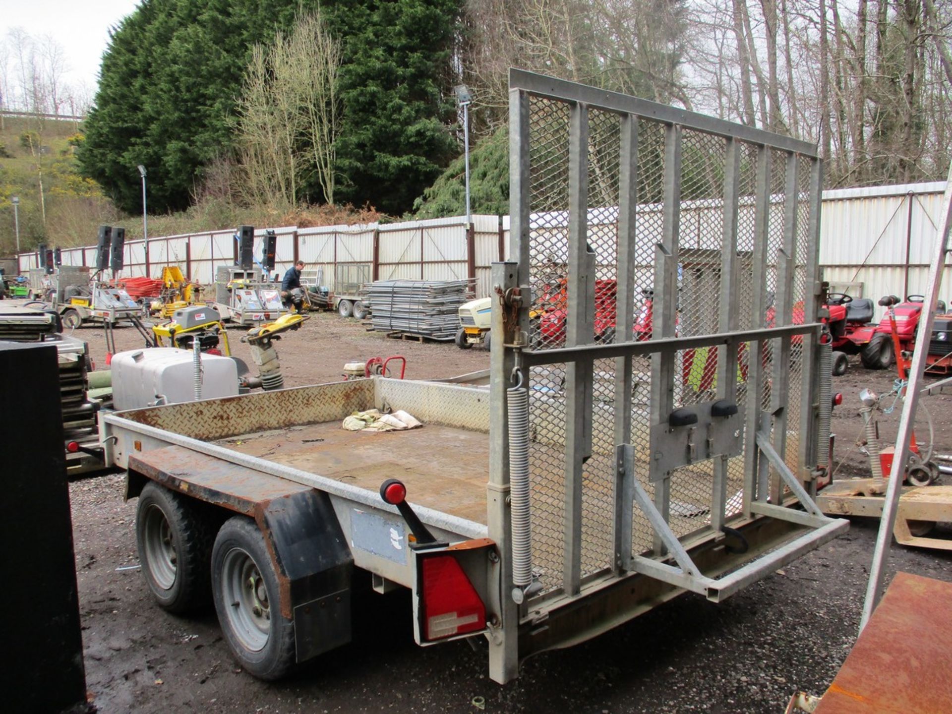 INDESPENSION 3.5 TON TWIN AXLE PLANT TRAILER - Image 3 of 4