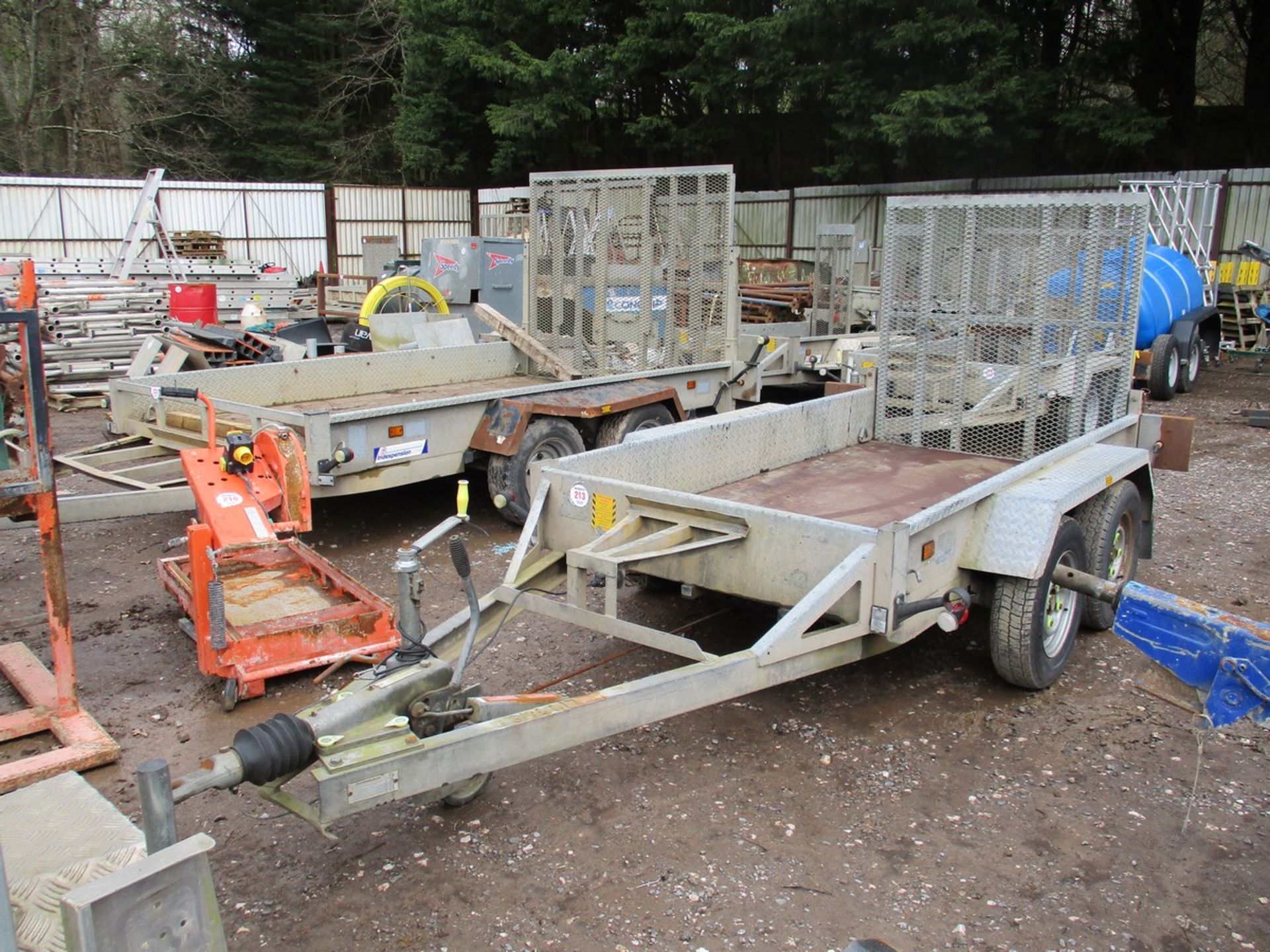 INDESPENSION TWIN AXLE PLANT TRAILER - Image 2 of 5