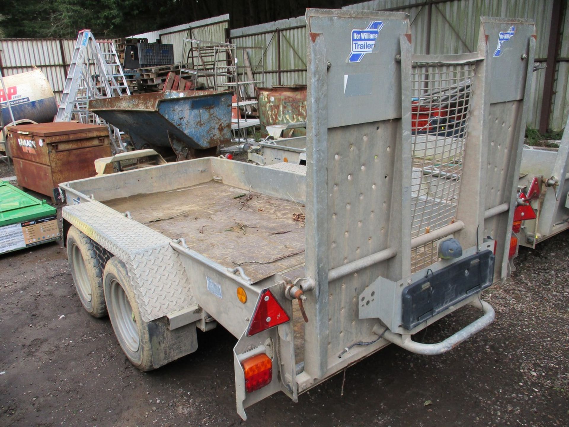IFOR WILLIAMS TWIN AXLE PLANT TRAILER - Image 3 of 4