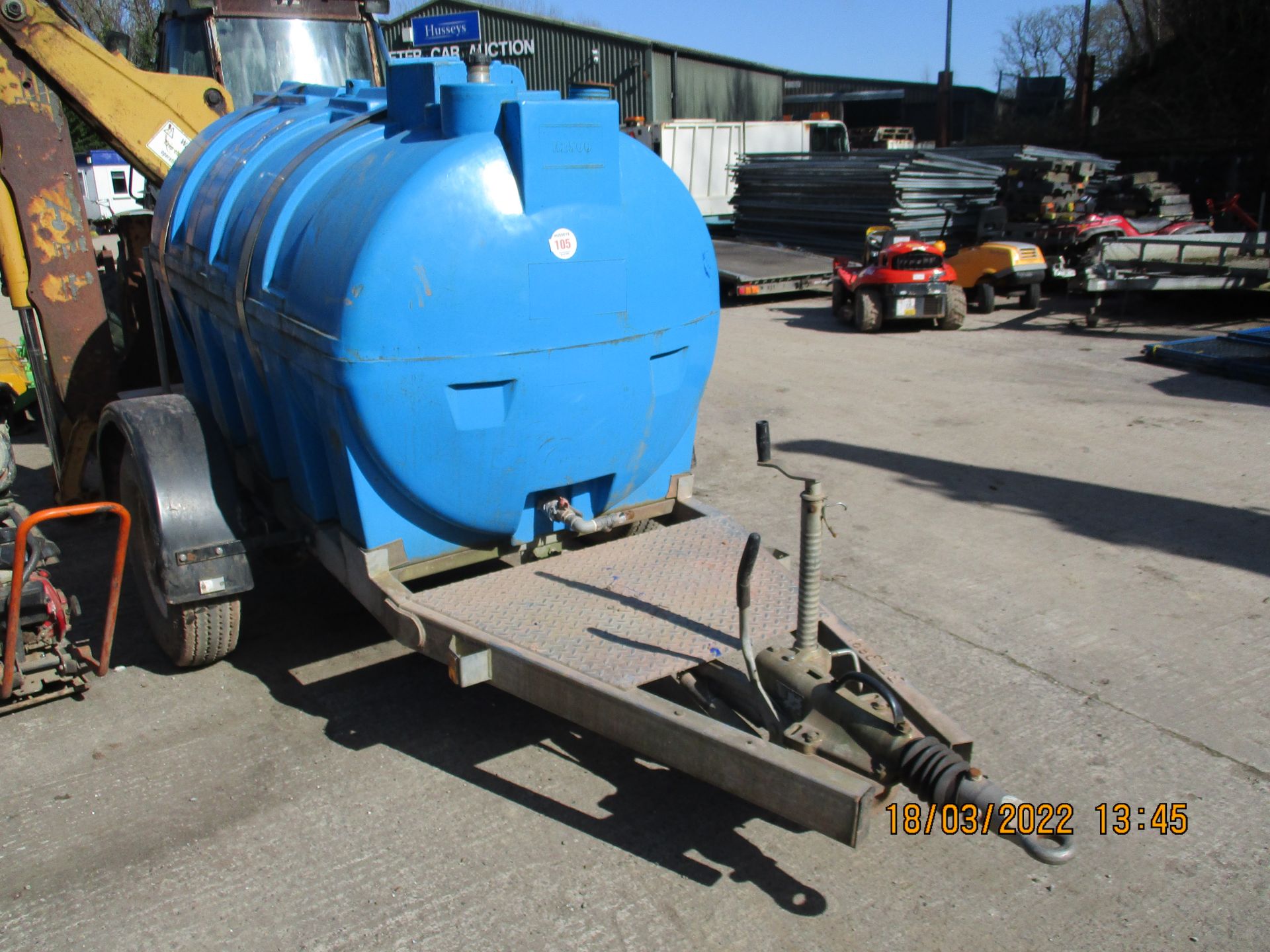 2500 LITRE WATER BOWSER - Image 3 of 3