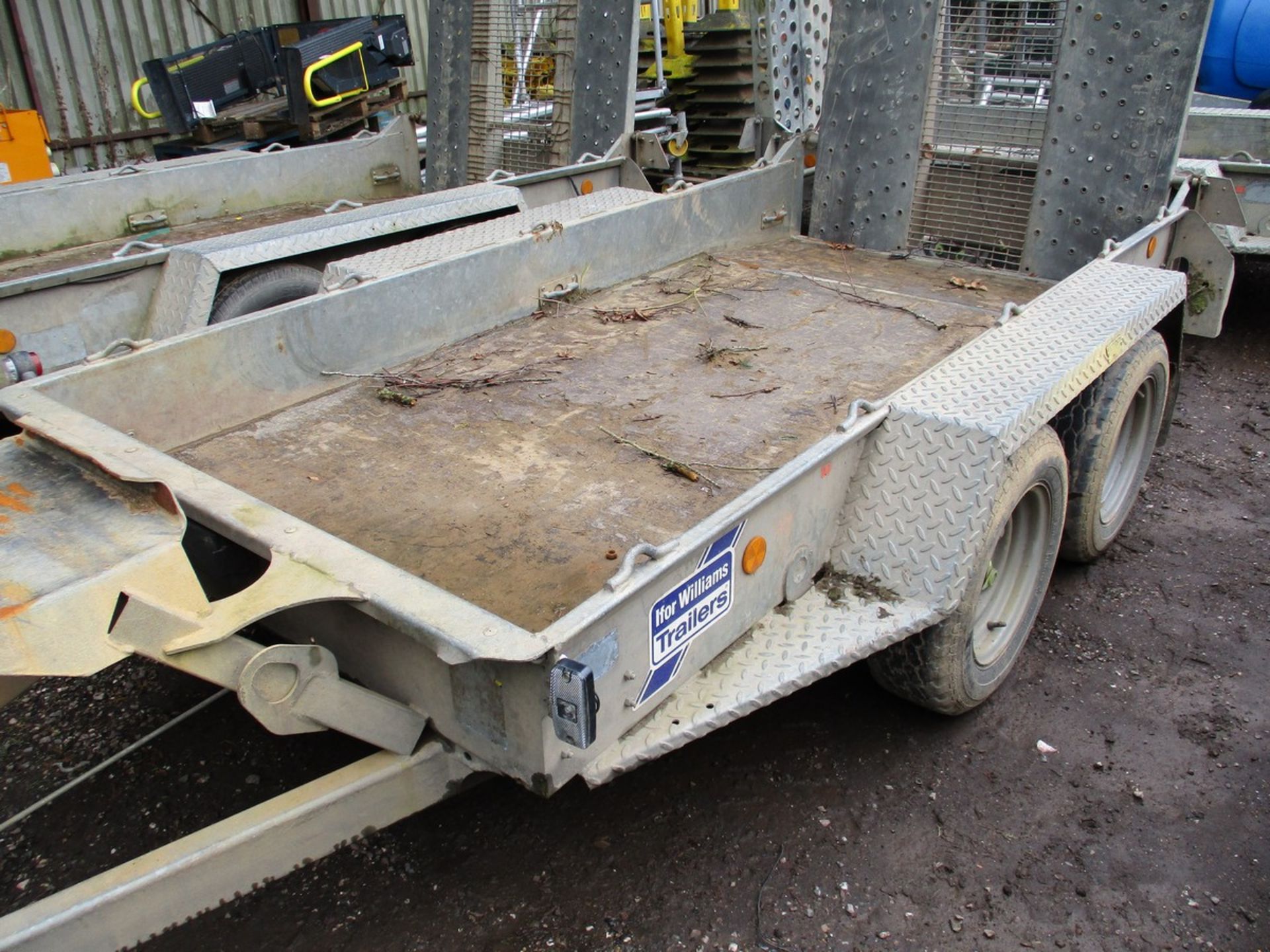 IFOR WILLIAMS TWIN AXLE PLANT TRAILER - Image 4 of 4