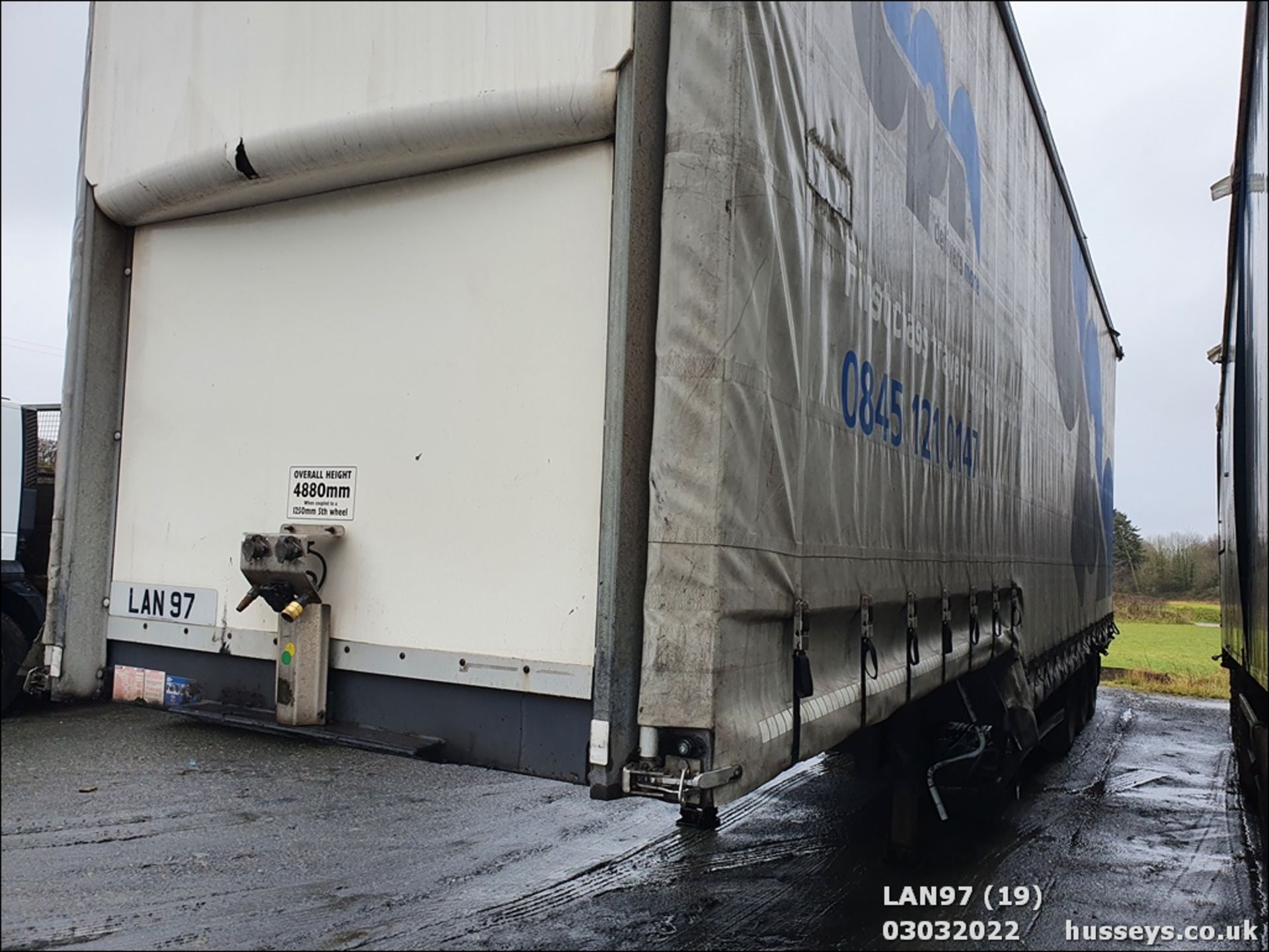 2017 David Laurence Double Deck Curtainsider Tri Axle - Image 19 of 20