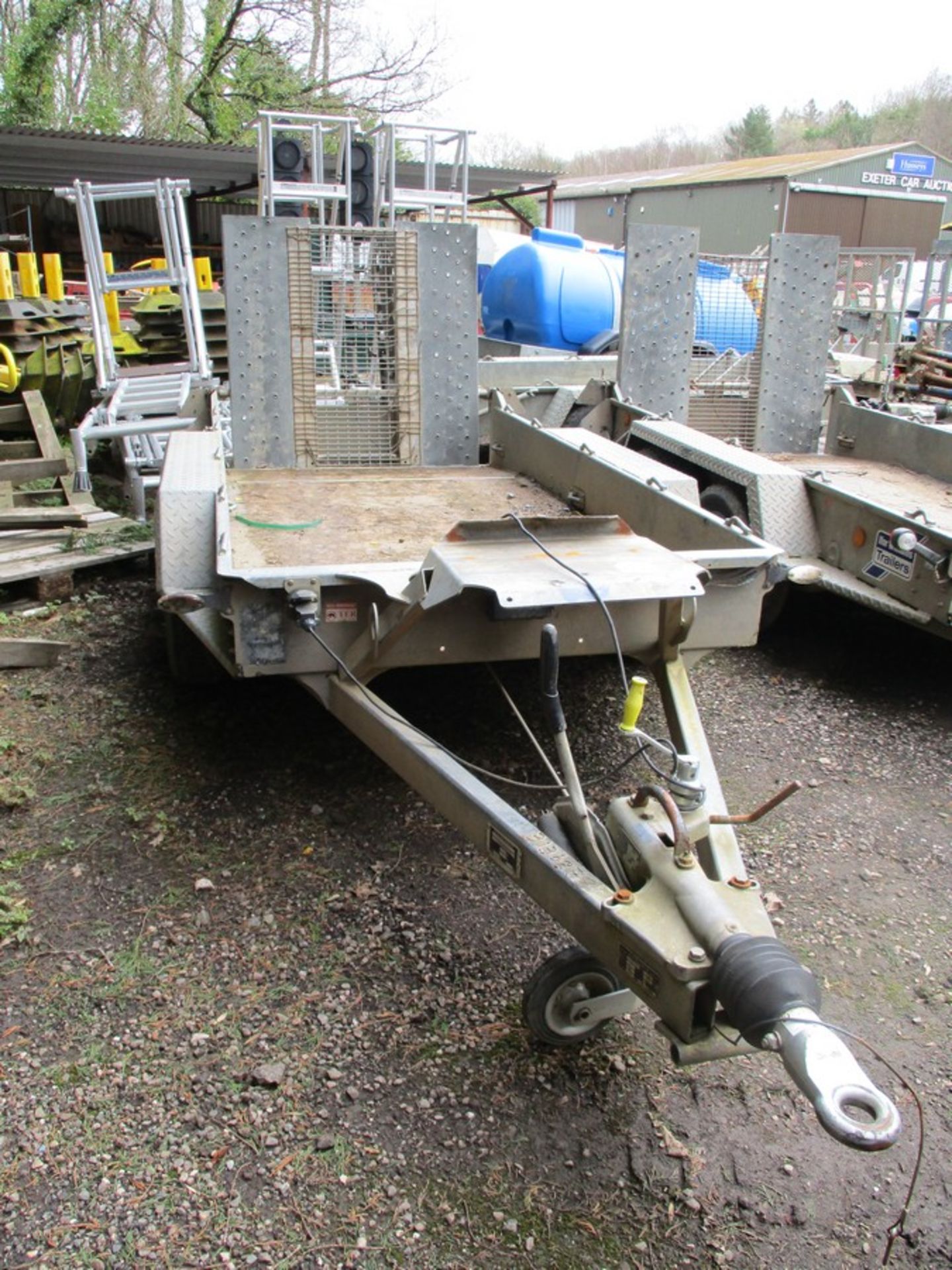 IFOR WILLIAMS TWIN AXLE PLANT TRAILER - Image 2 of 4