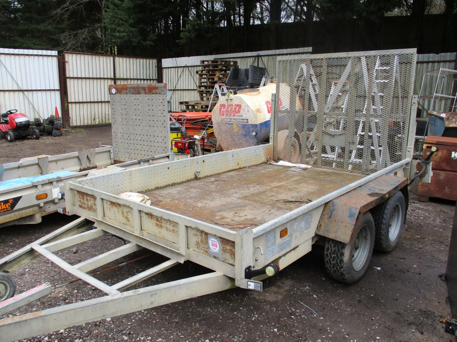 INDESPENSION 3.5 TON TWIN AXLE PLANT TRAILER